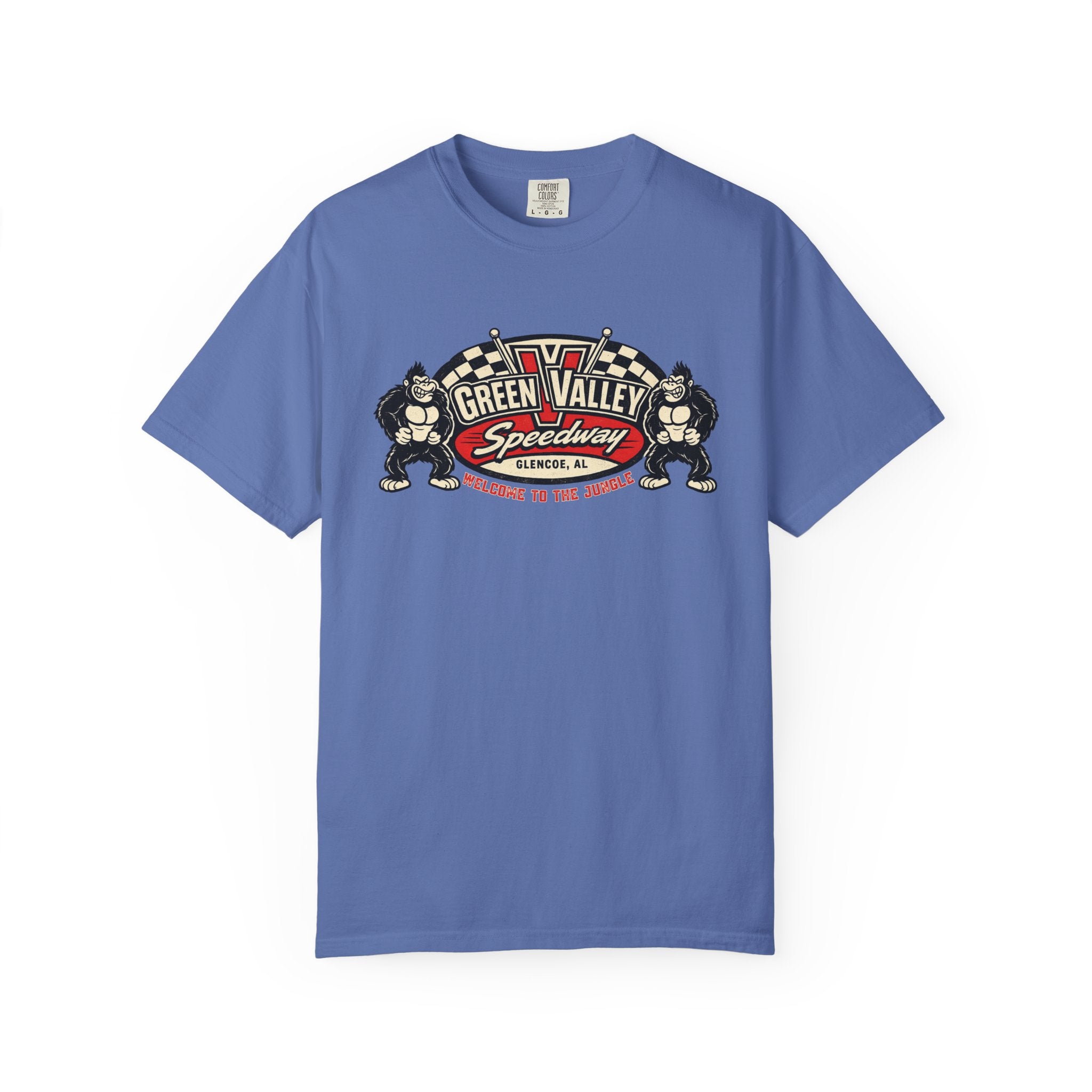 Green Valley Speedway | Welcome to the Jungle Glencoe, AL | Vintage Style T-Shirt
