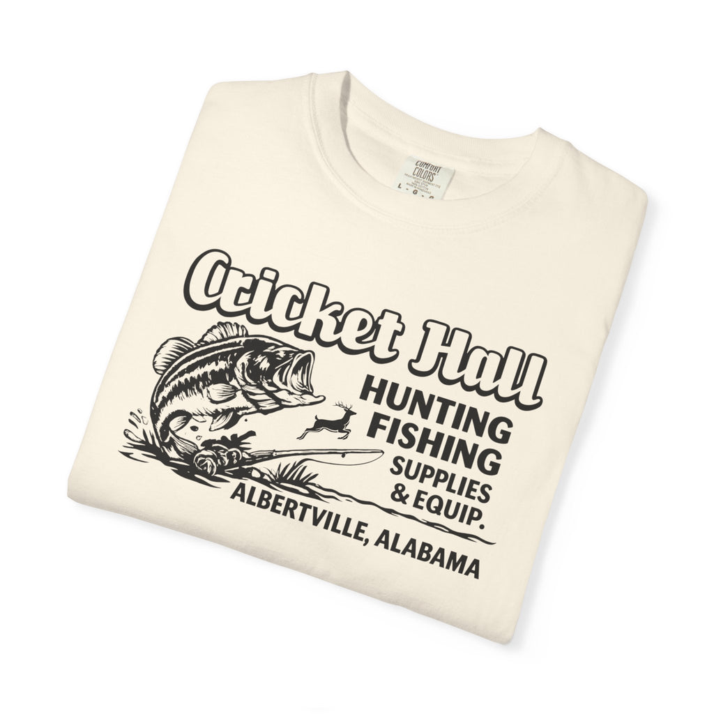 Cricket Hall Hunting & Fishing T-Shirt | Albertville, AL | Vintage Outdoor Supply