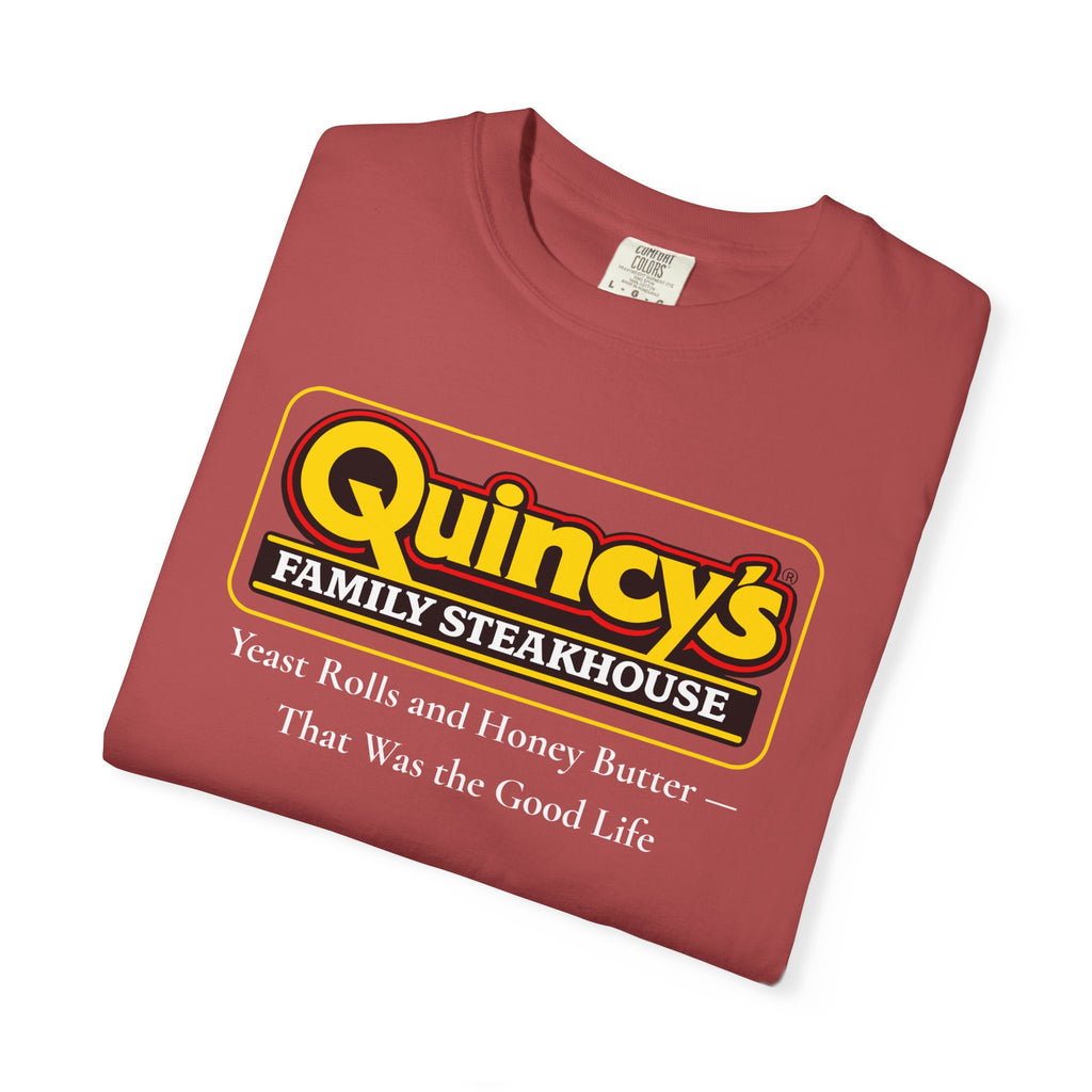 Quincy's Family Steakhouse — Yeast Rolls and Honey Butter Tee