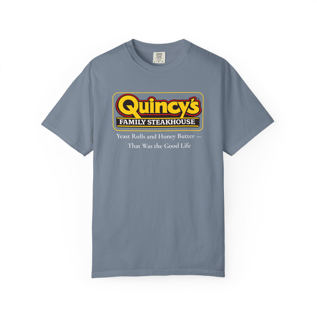 Quincy's Family Steakhouse — Yeast Rolls and Honey Butter Tee