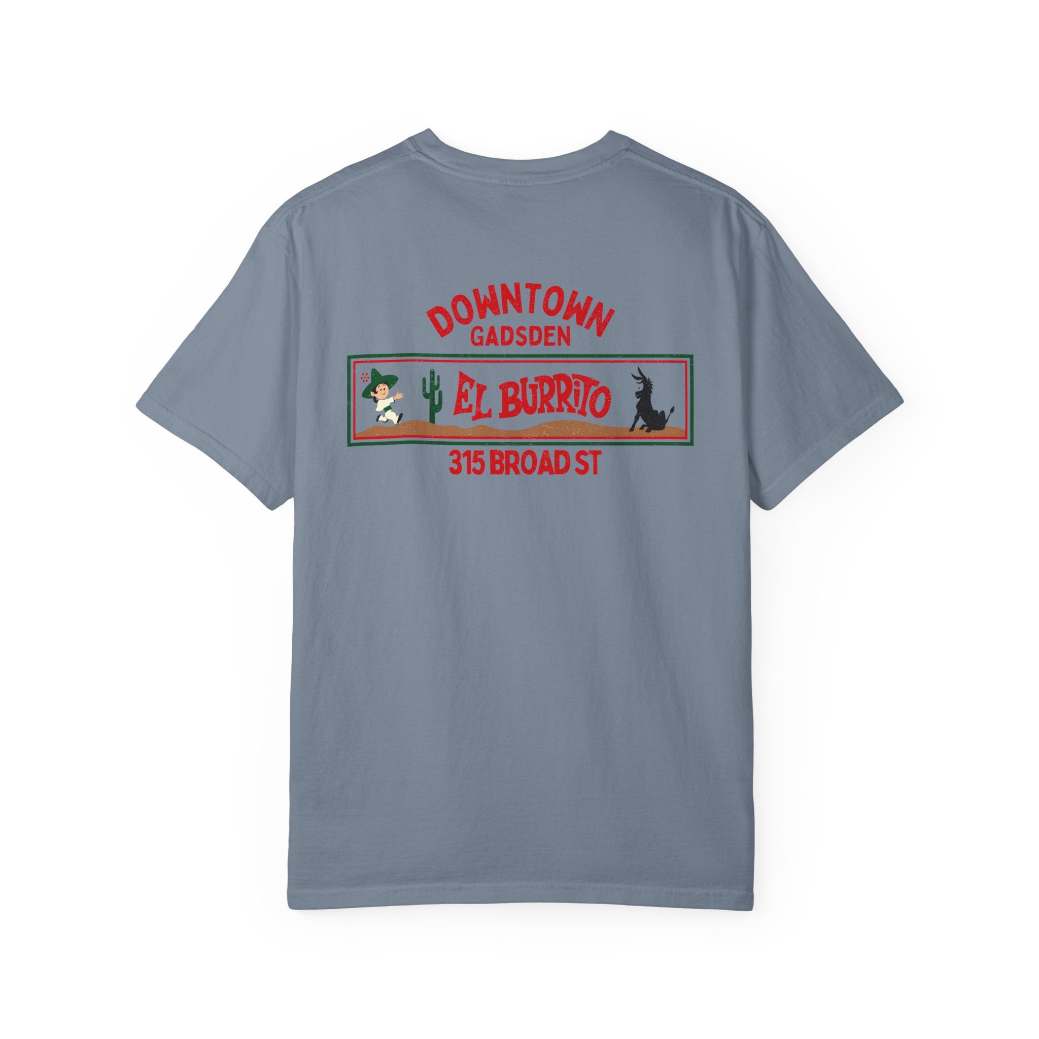 El Burrito Gadsden, AL Unisex Garment-Dyed T-shirt