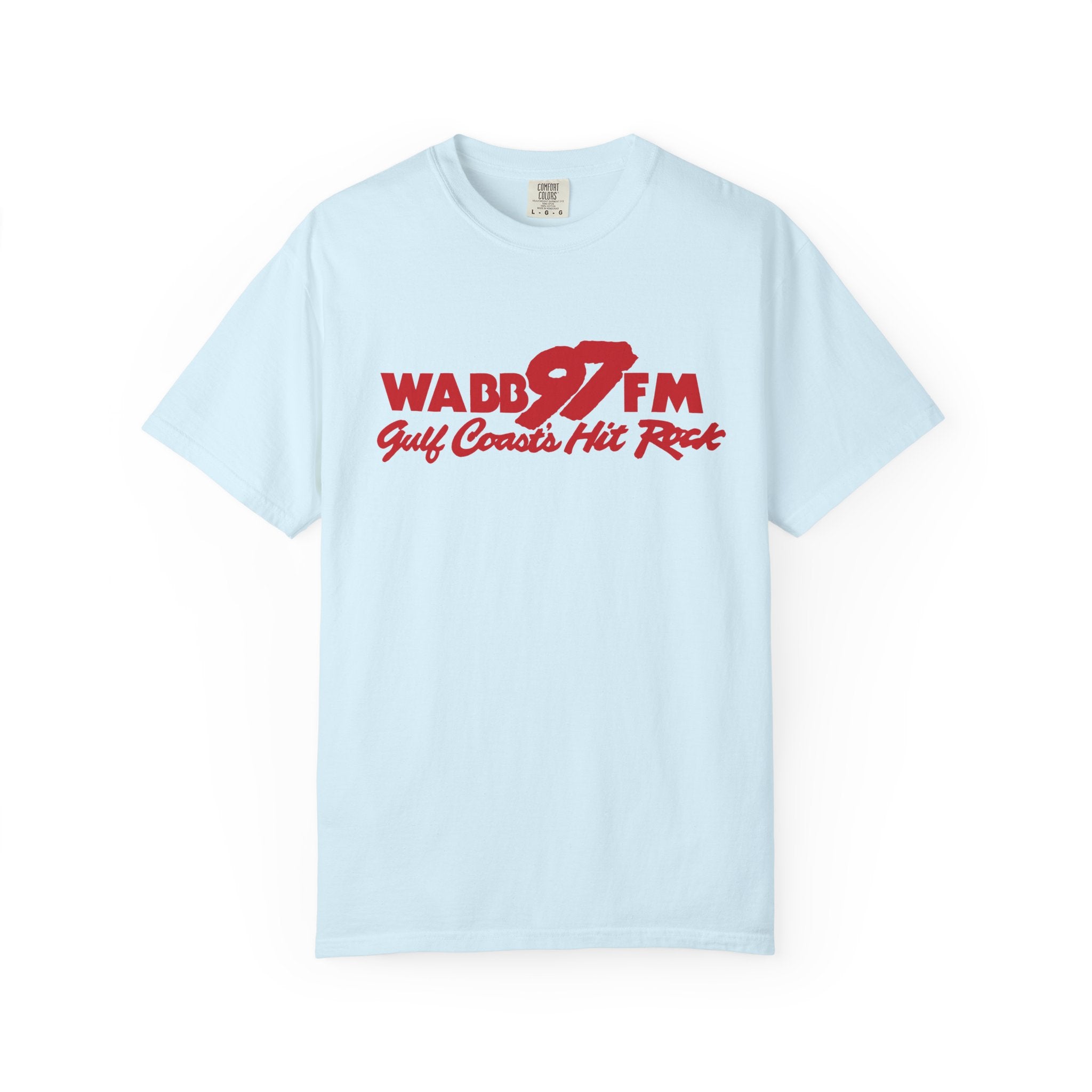 WABB 97 FM Tee | Vintage Mobile, AL Radio Station Shirt | Gulf Coast's Hit Rock