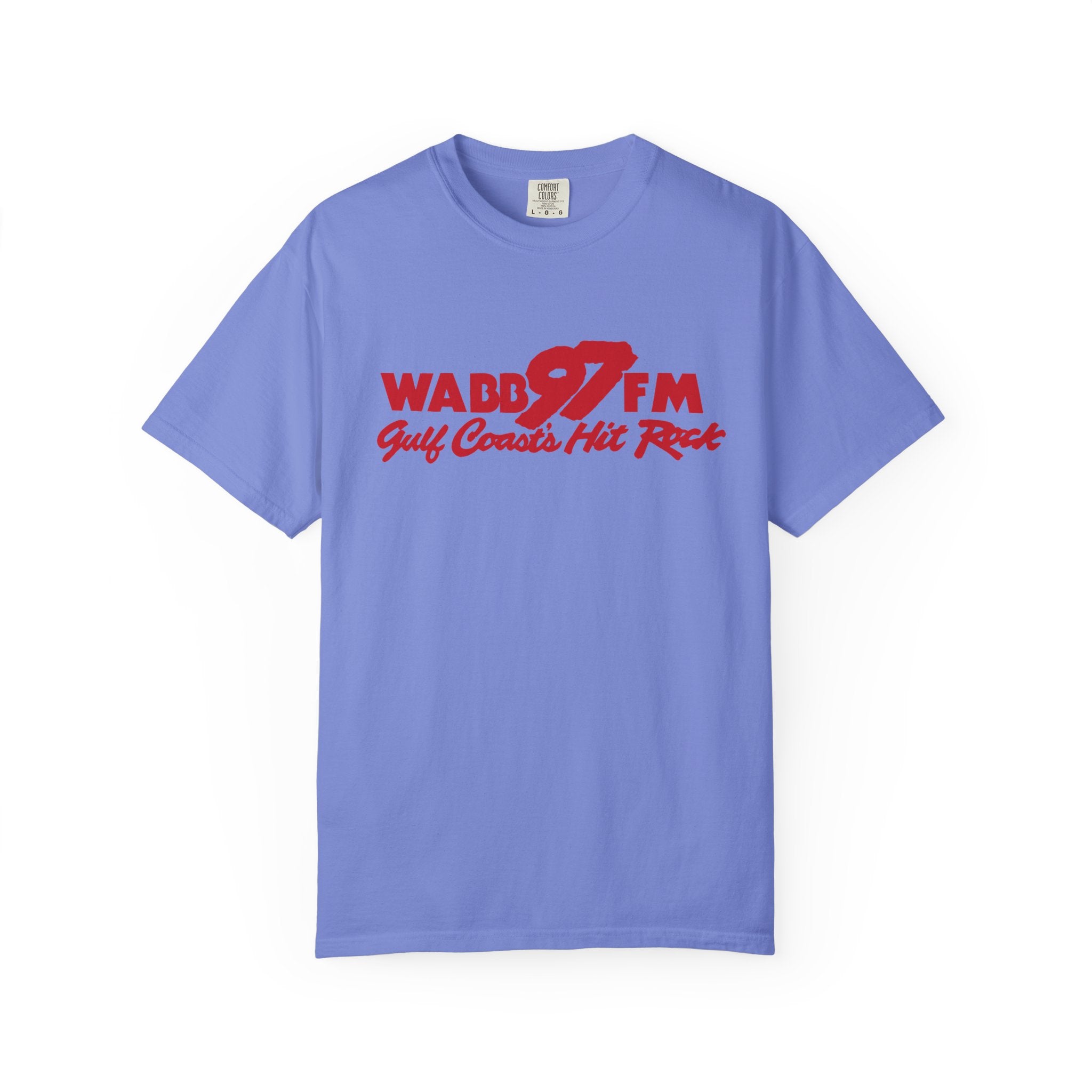 WABB 97 FM Tee | Vintage Mobile, AL Radio Station Shirt | Gulf Coast's Hit Rock