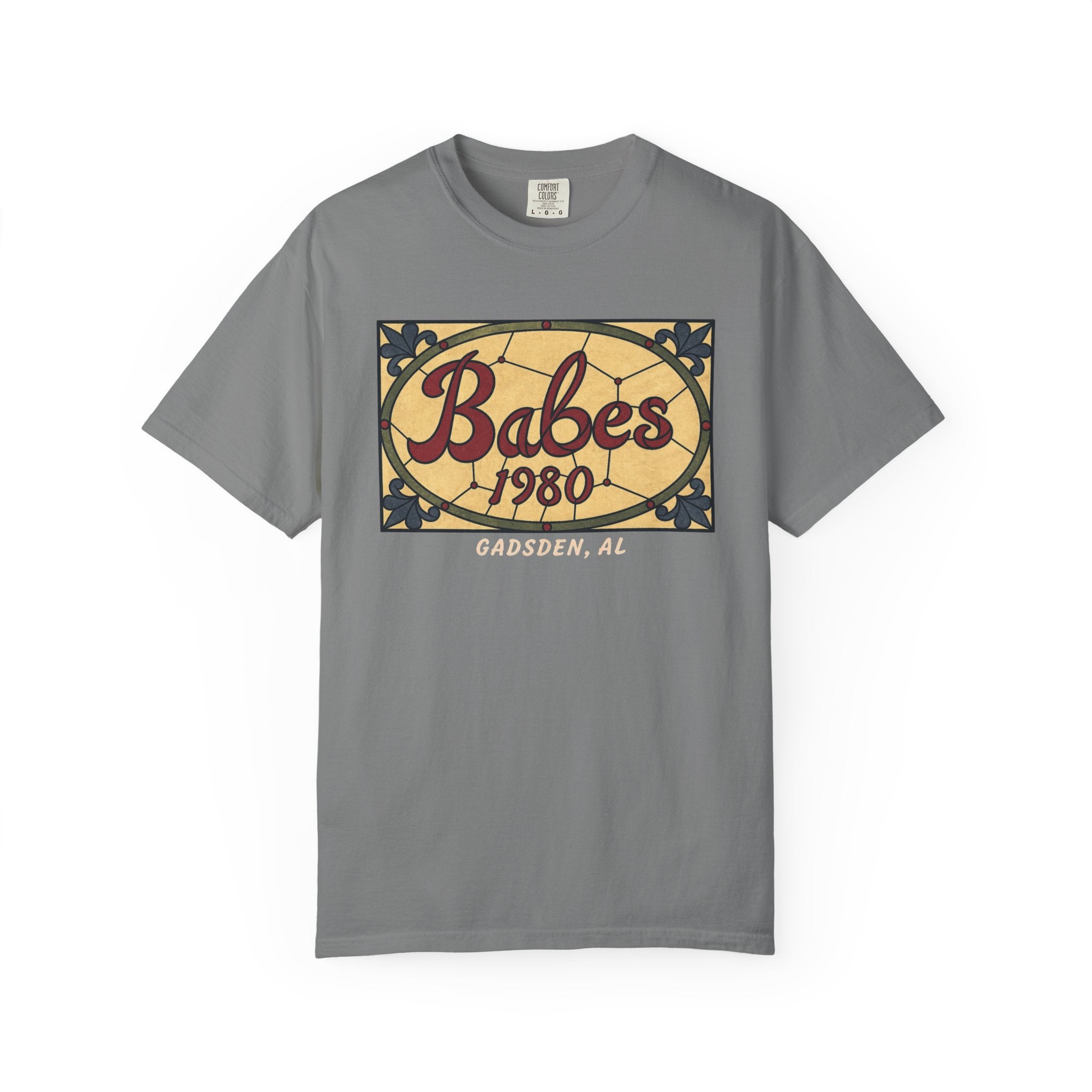 T-Shirt — Babes 1980 Gadsden, AL Vintage Sign Graphic