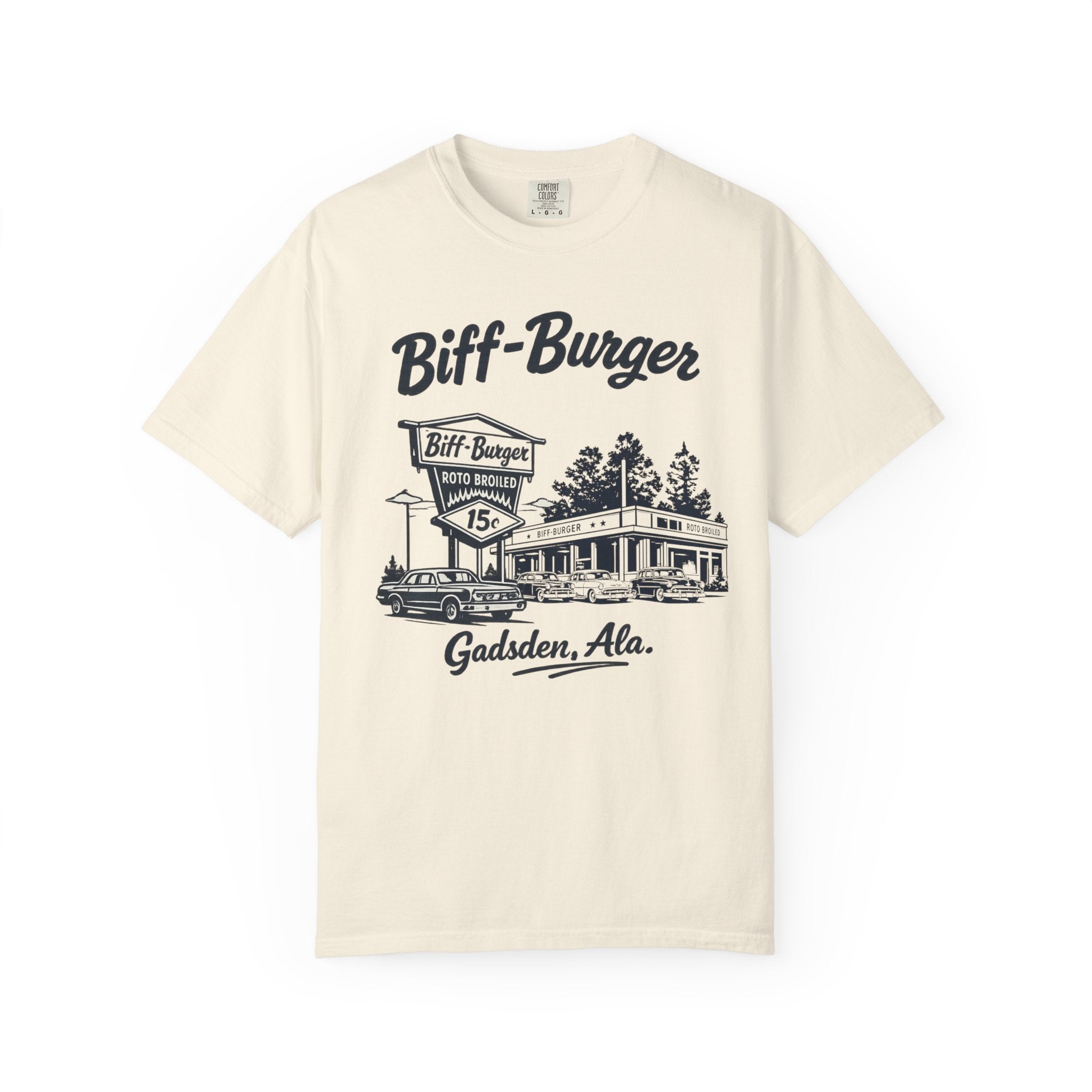 Biff-Burger Gadsden Alabama Vintage Graphic T-Shirt
