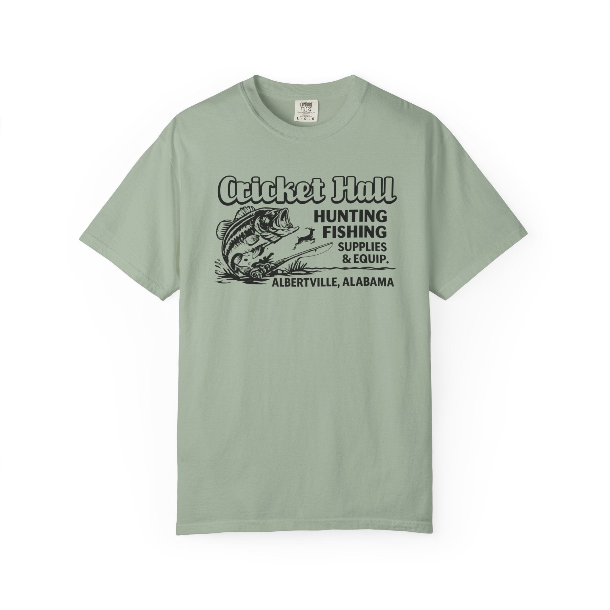 Cricket Hall Hunting & Fishing T-Shirt | Albertville, AL | Vintage Outdoor Supply