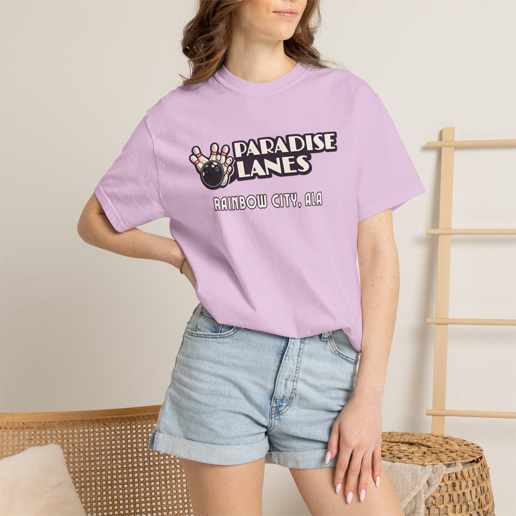 Paradise Lanes — Rainbow City, Ala. — Vintage Bowling Tee