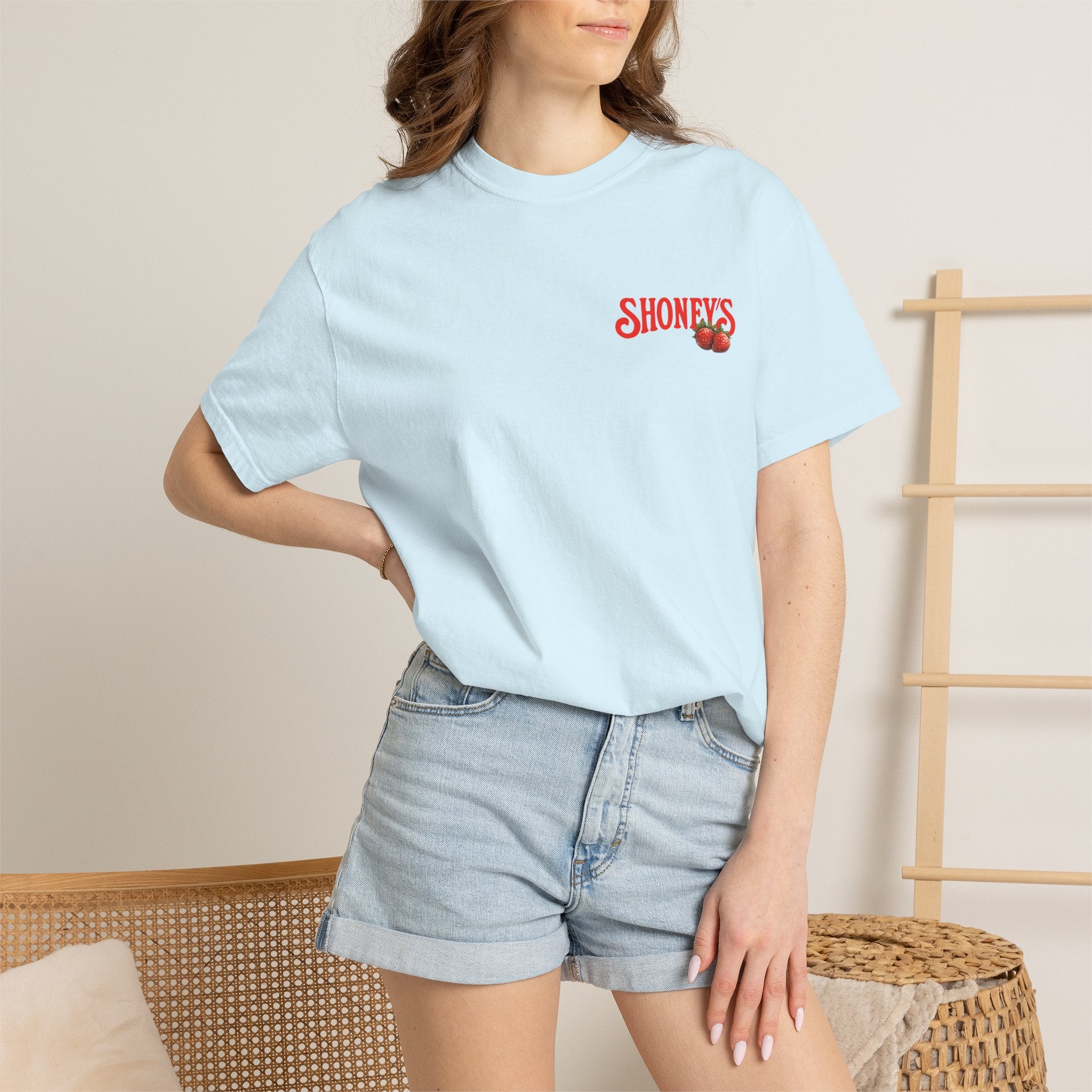 Shoney’s Strawberry Pie Tee Short - Love at First Bite