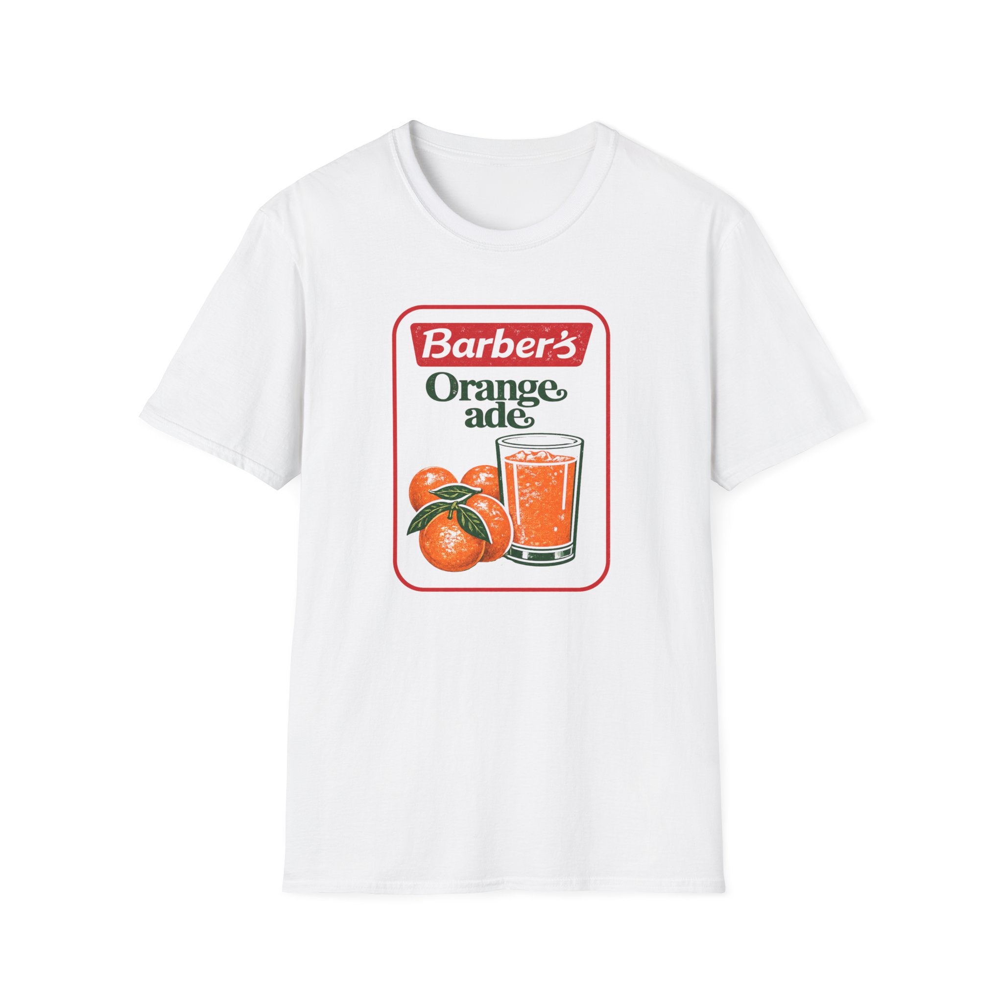 Barber’s Orange Ade Retro Style T-Shirt