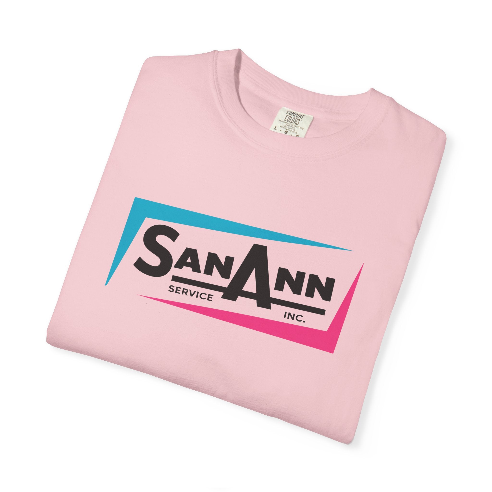 San Ann Service Inc. — Vintage Marshall County, Alabama Gas Station Tee