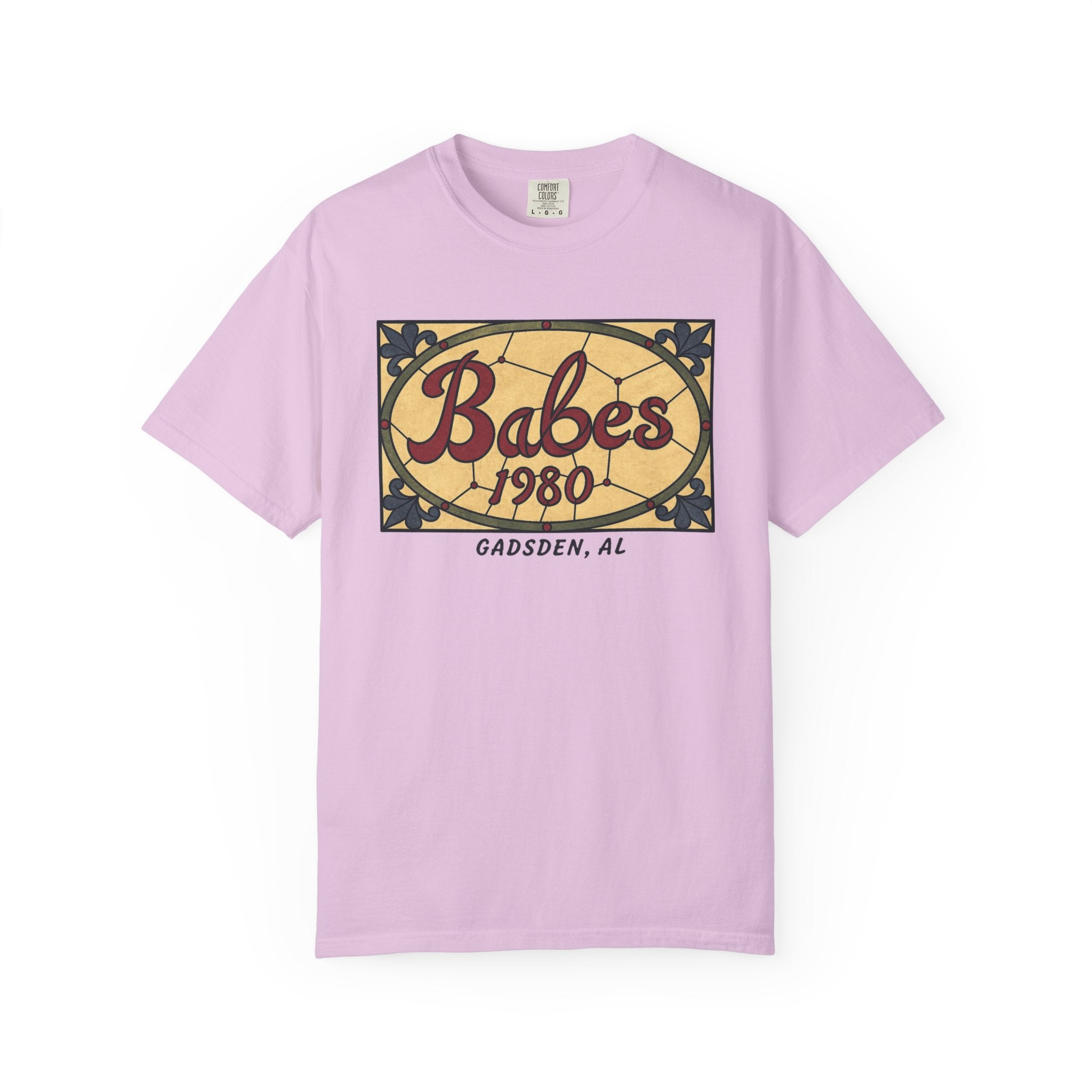 T-Shirt — Babes 1980 Gadsden, AL Vintage Sign Graphic
