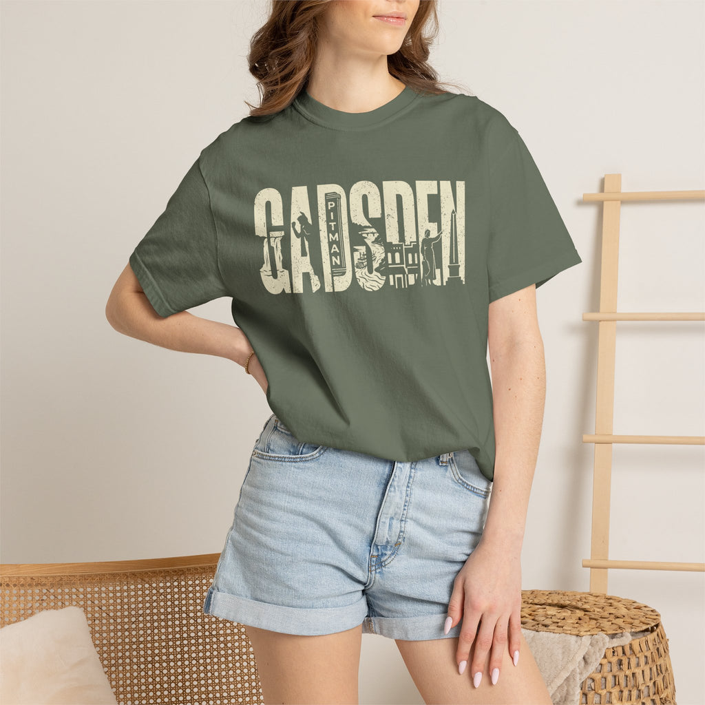 Gadsden, AL — Landmark Letters Tee