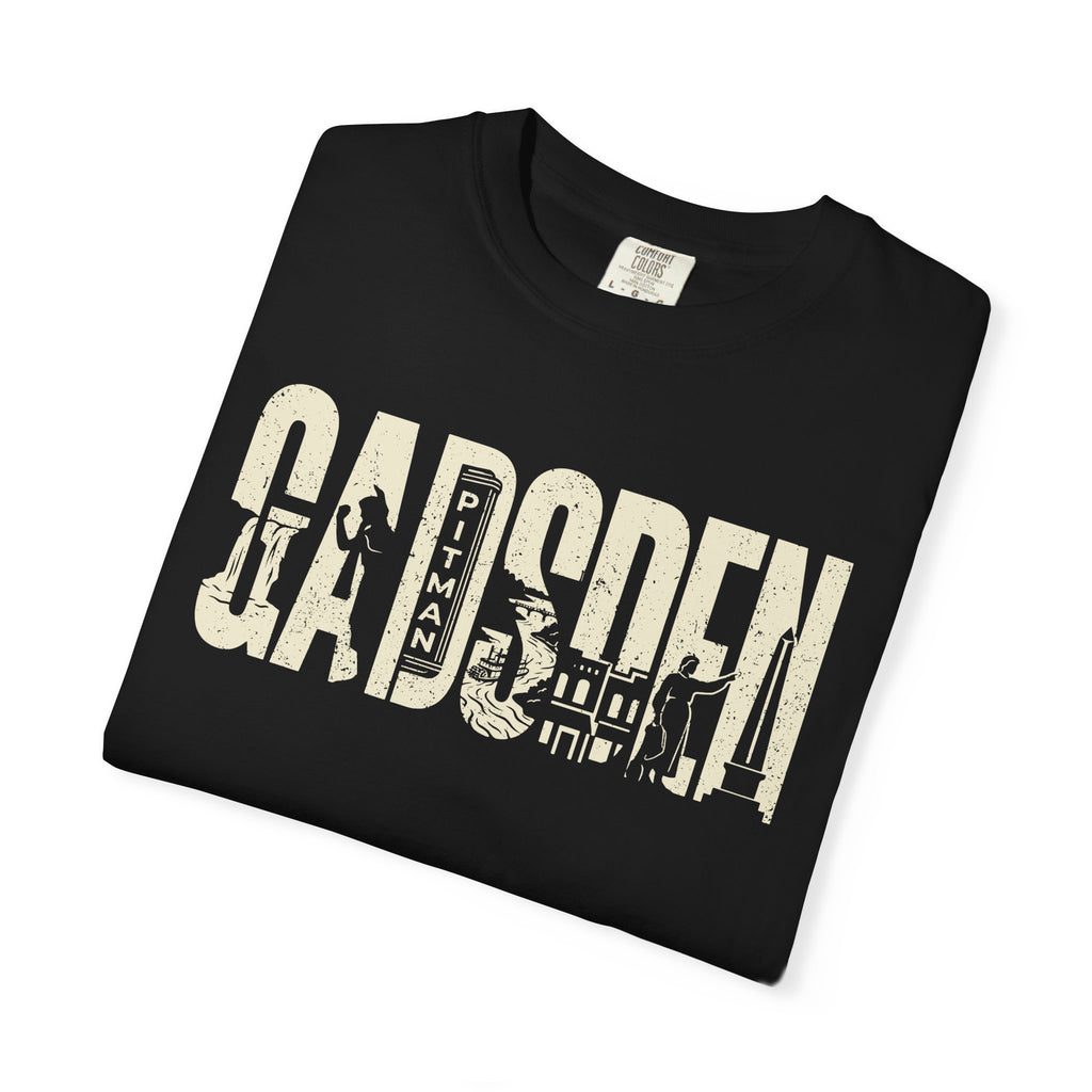 Gadsden, AL — Landmark Letters Tee