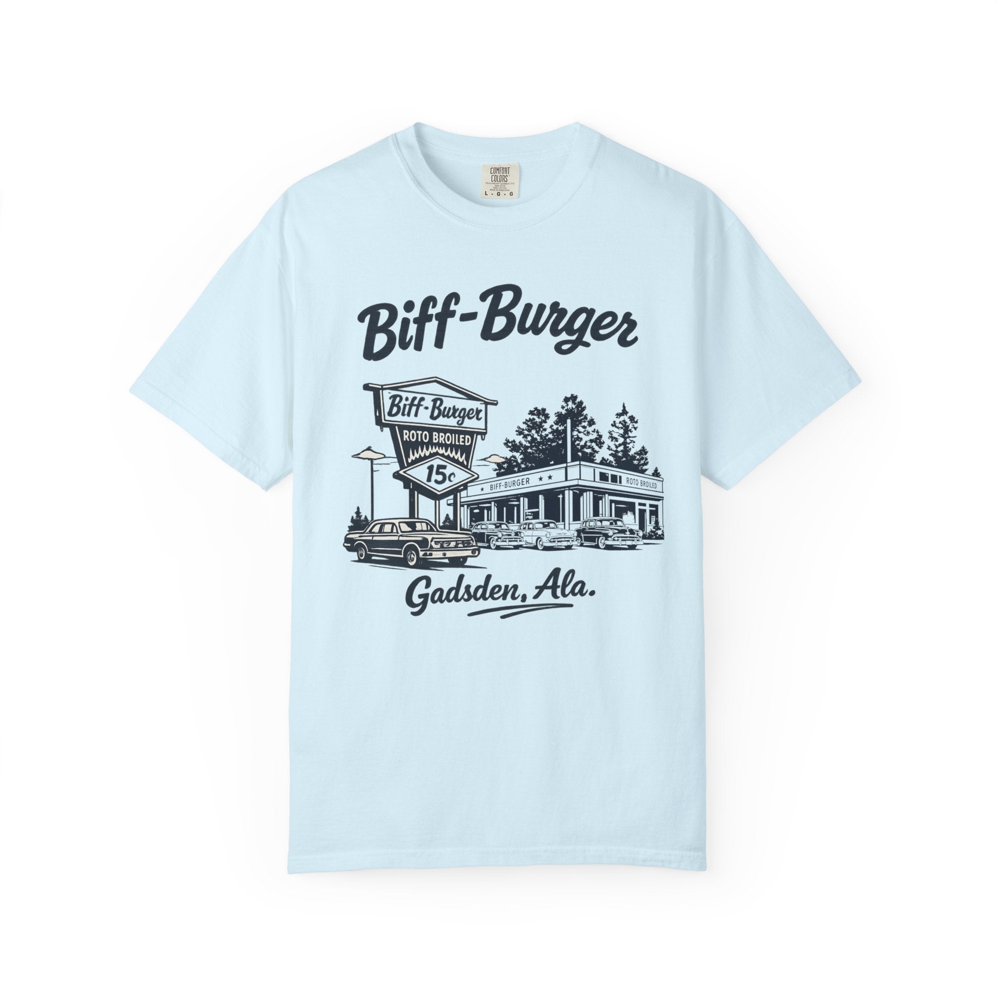 Biff-Burger Gadsden Alabama Vintage Graphic T-Shirt