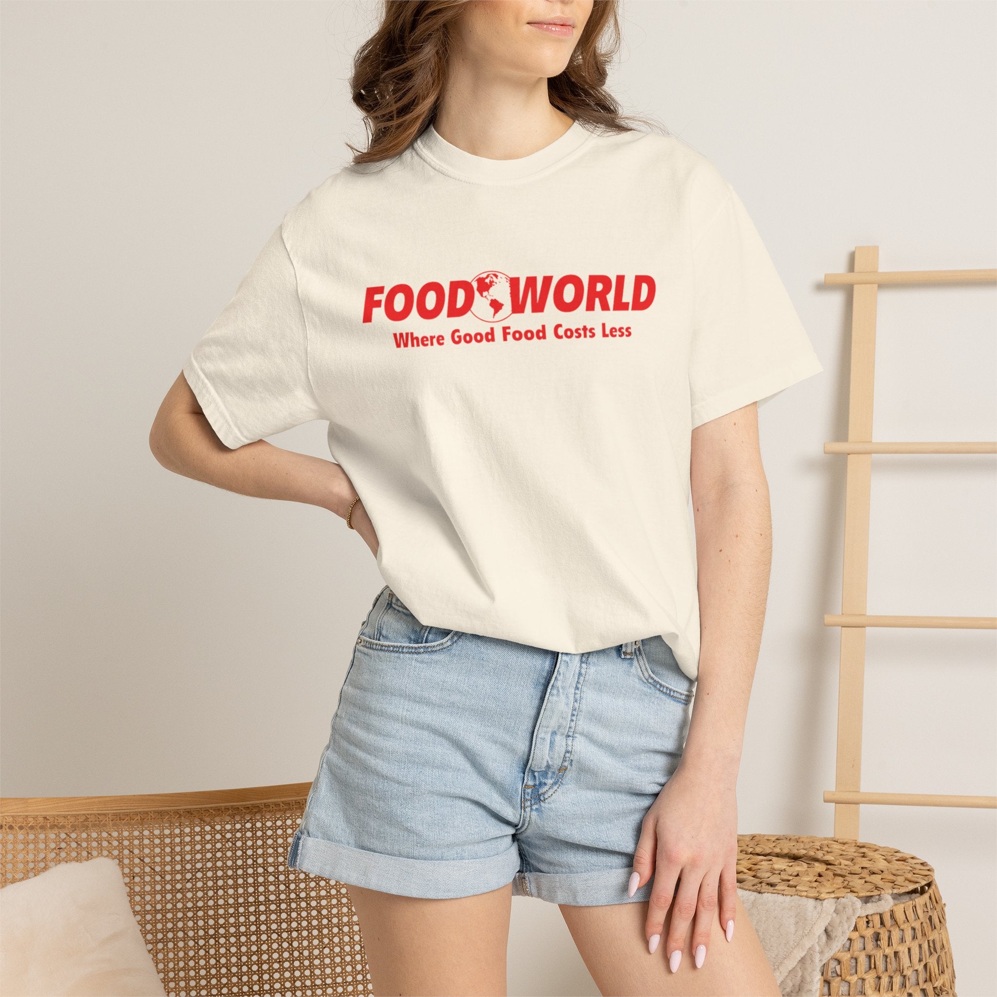 Food World Logo T-shirt