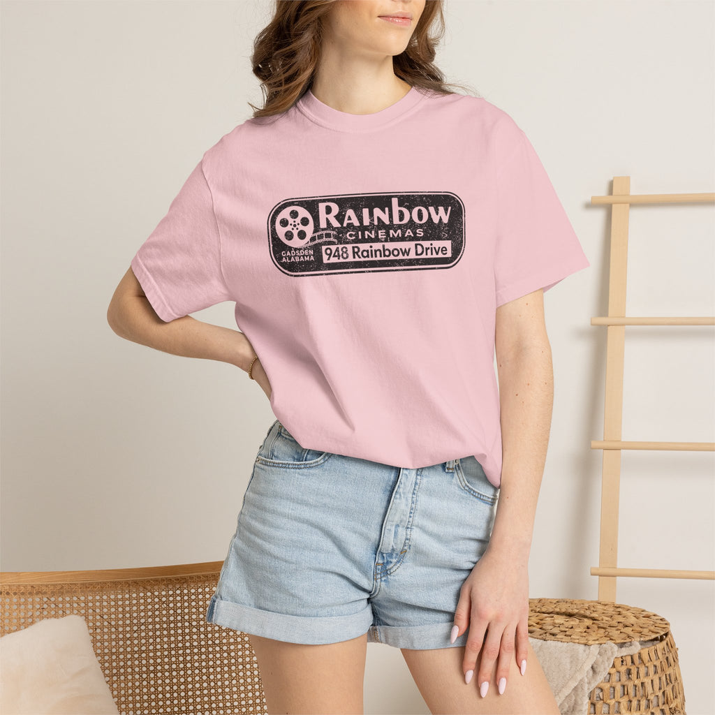 Rainbow Cinemas Vintage Logo T-Shirt  Gadsden, AL