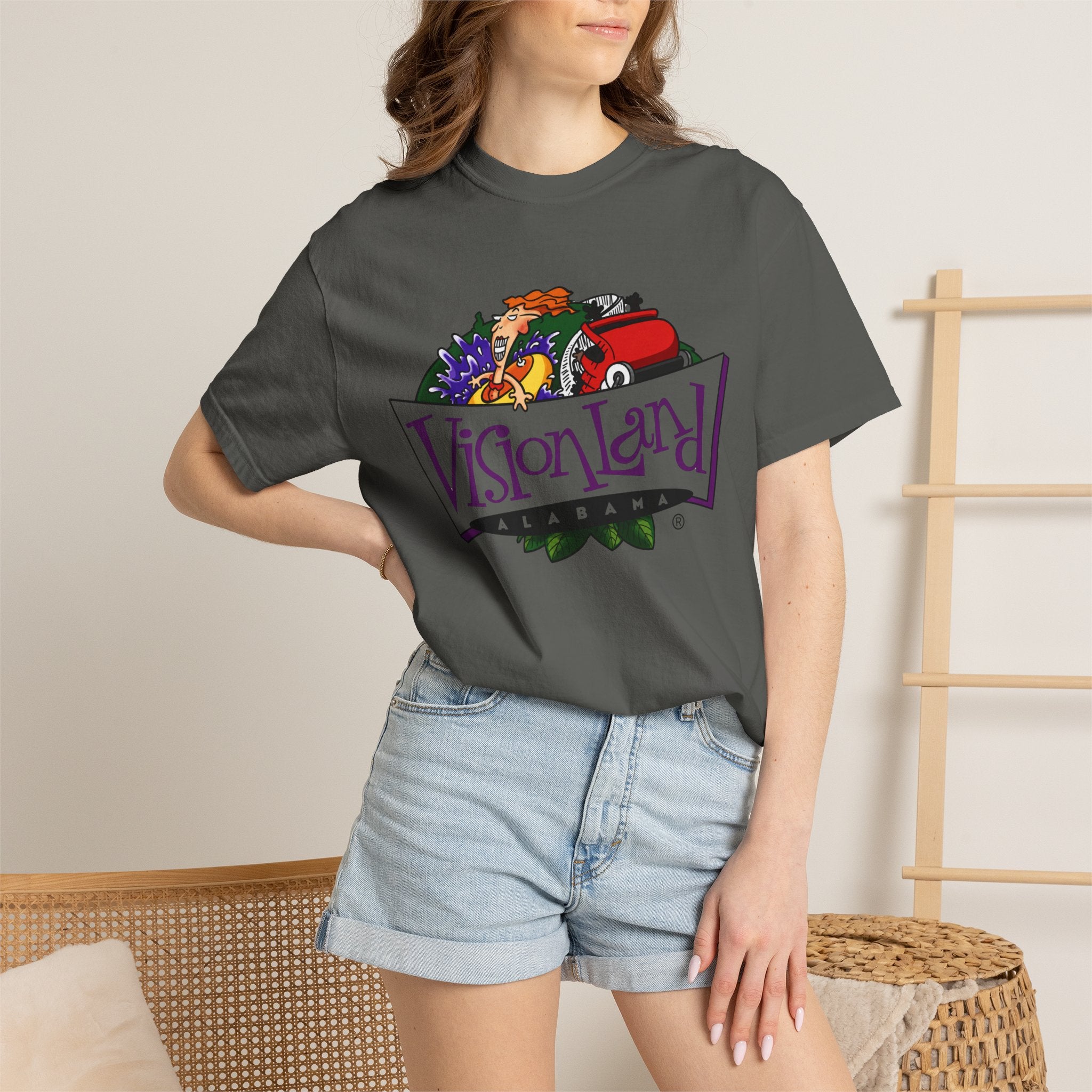 Visionland Alabama Theme Park T-Shirt – 90s Birmingham Amusement Park Tee