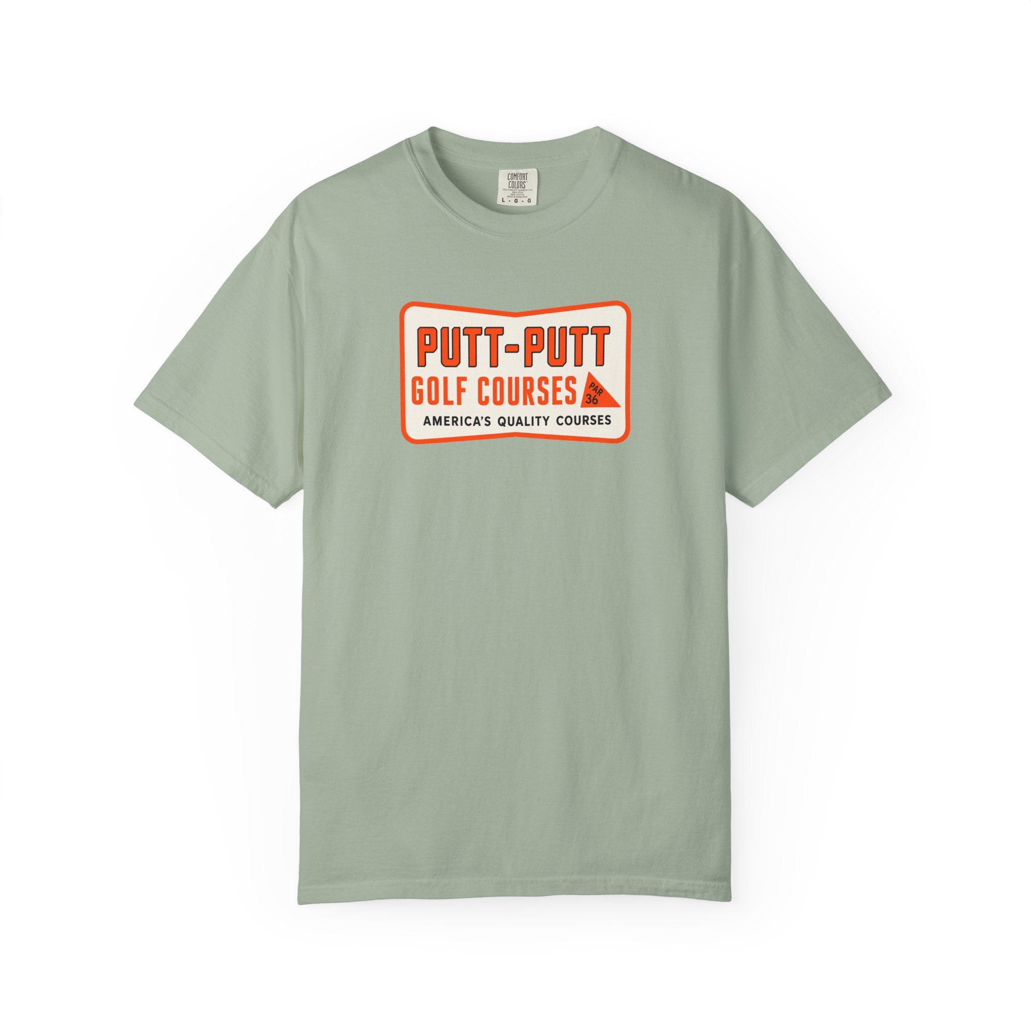 Putt-Putt Golf Courses "America's Quality Courses" Retro Badge Tee