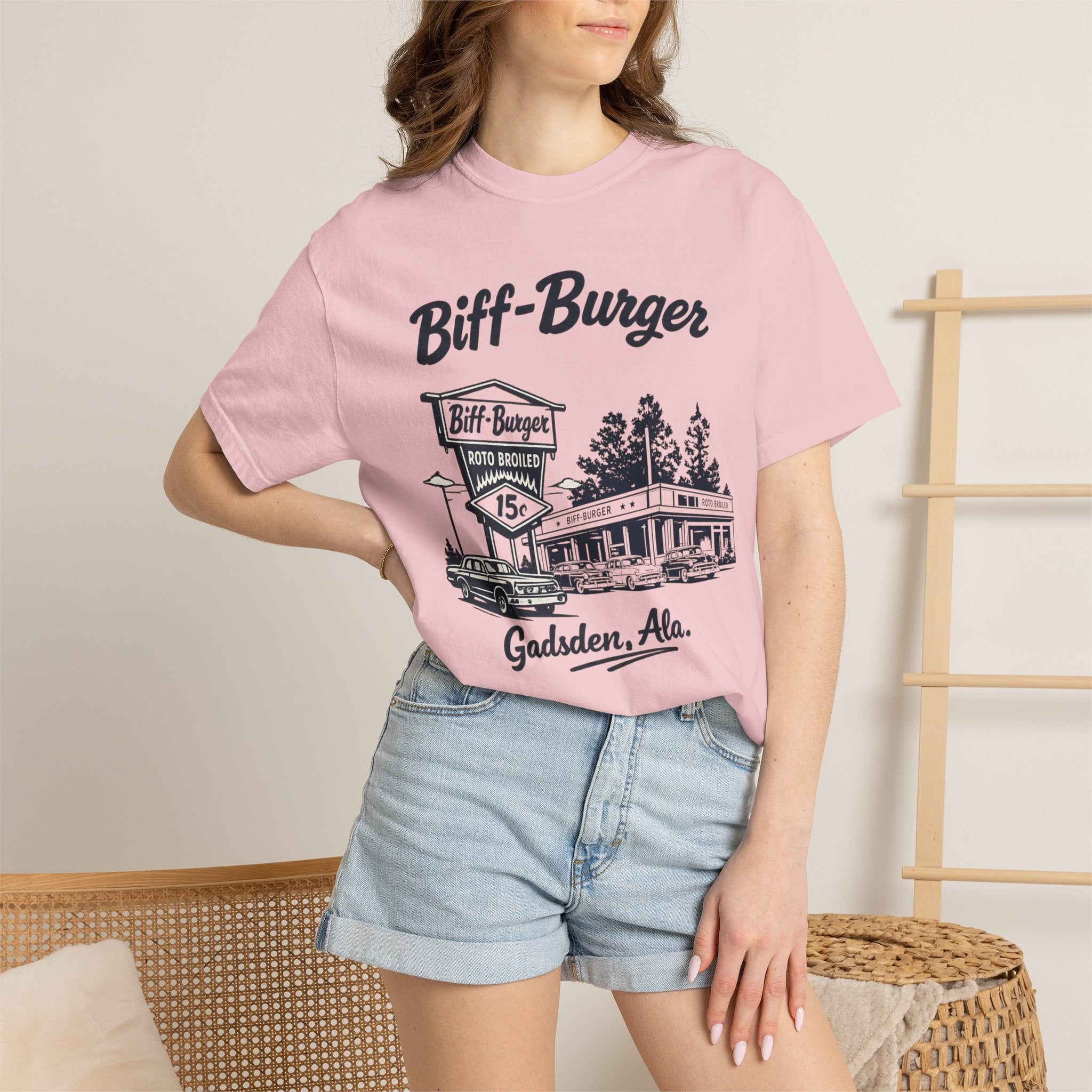 Biff-Burger Gadsden Alabama Vintage Graphic T-Shirt