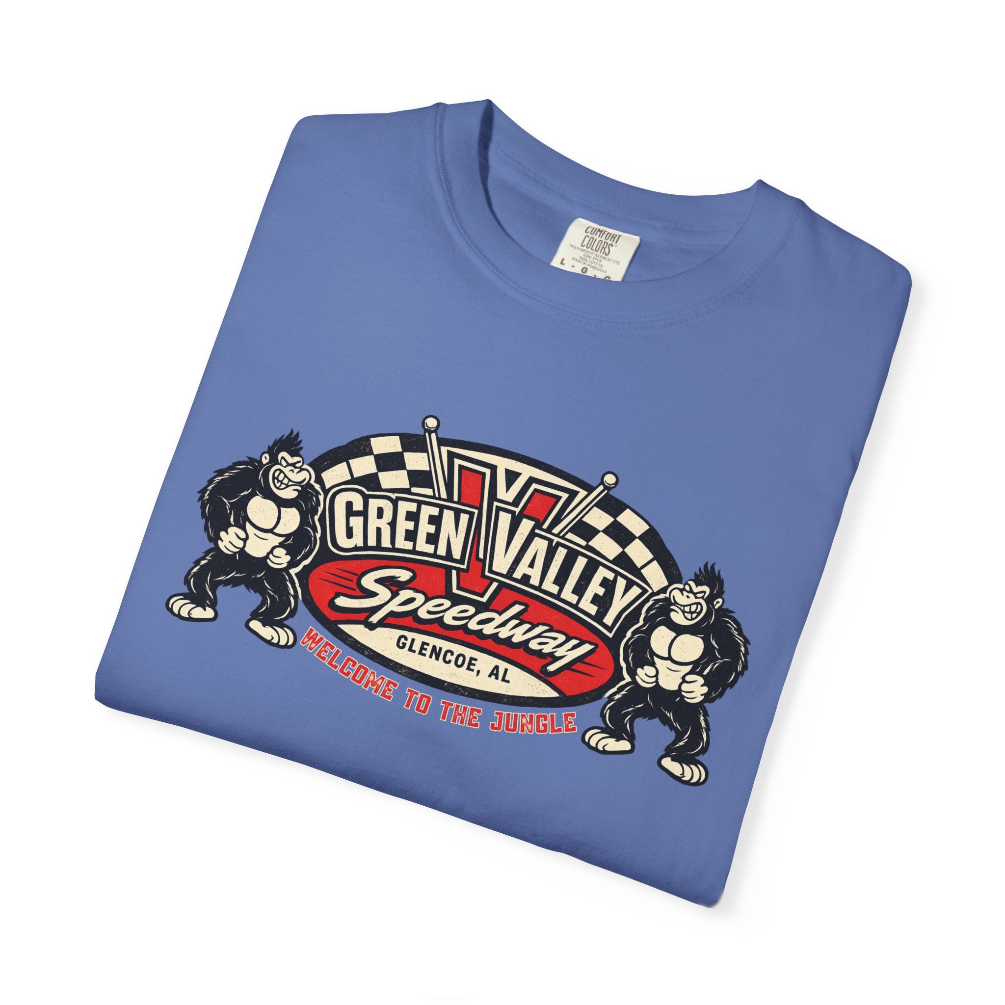 Green Valley Speedway | Welcome to the Jungle Glencoe, AL | Vintage Style T-Shirt