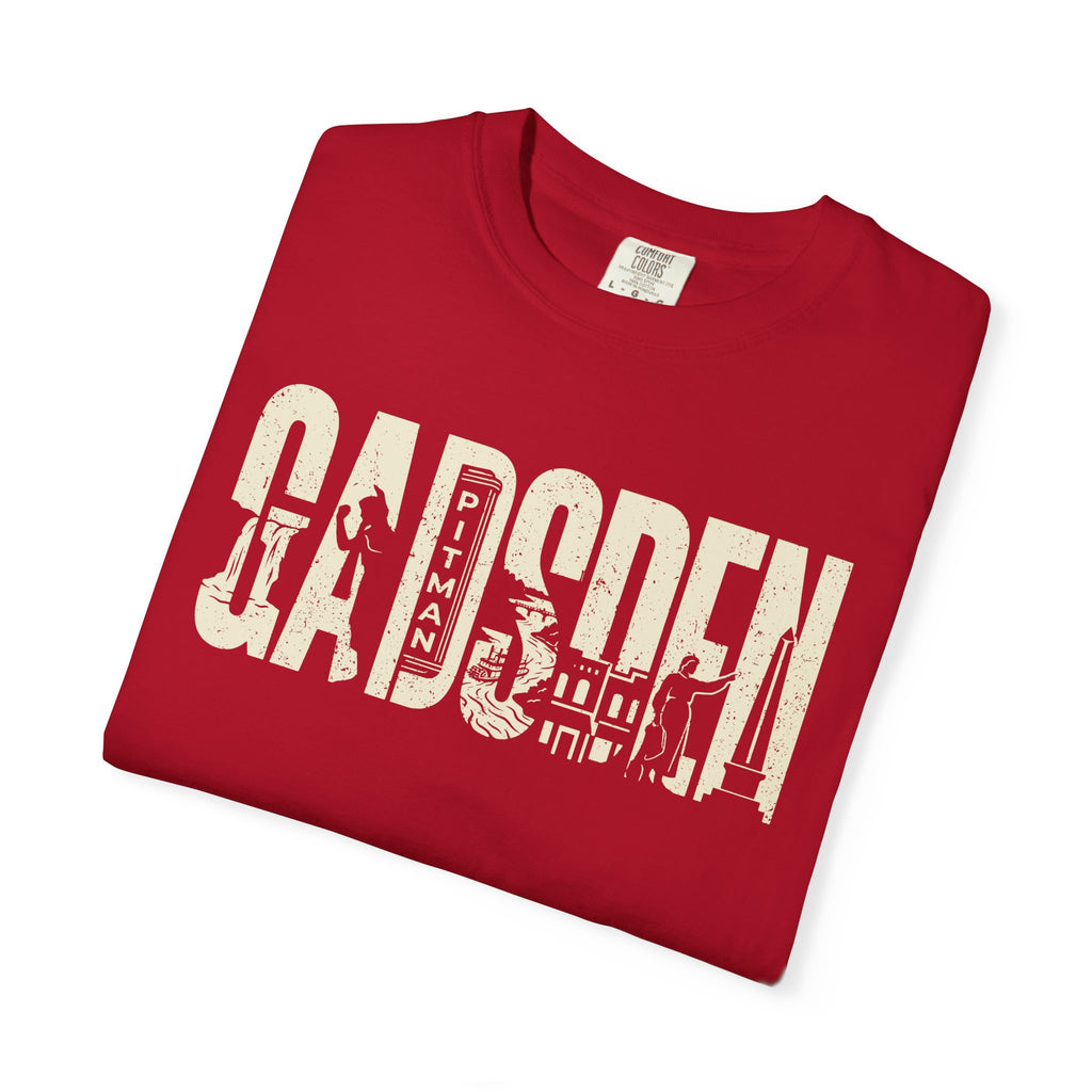 Gadsden, AL — Landmark Letters Tee