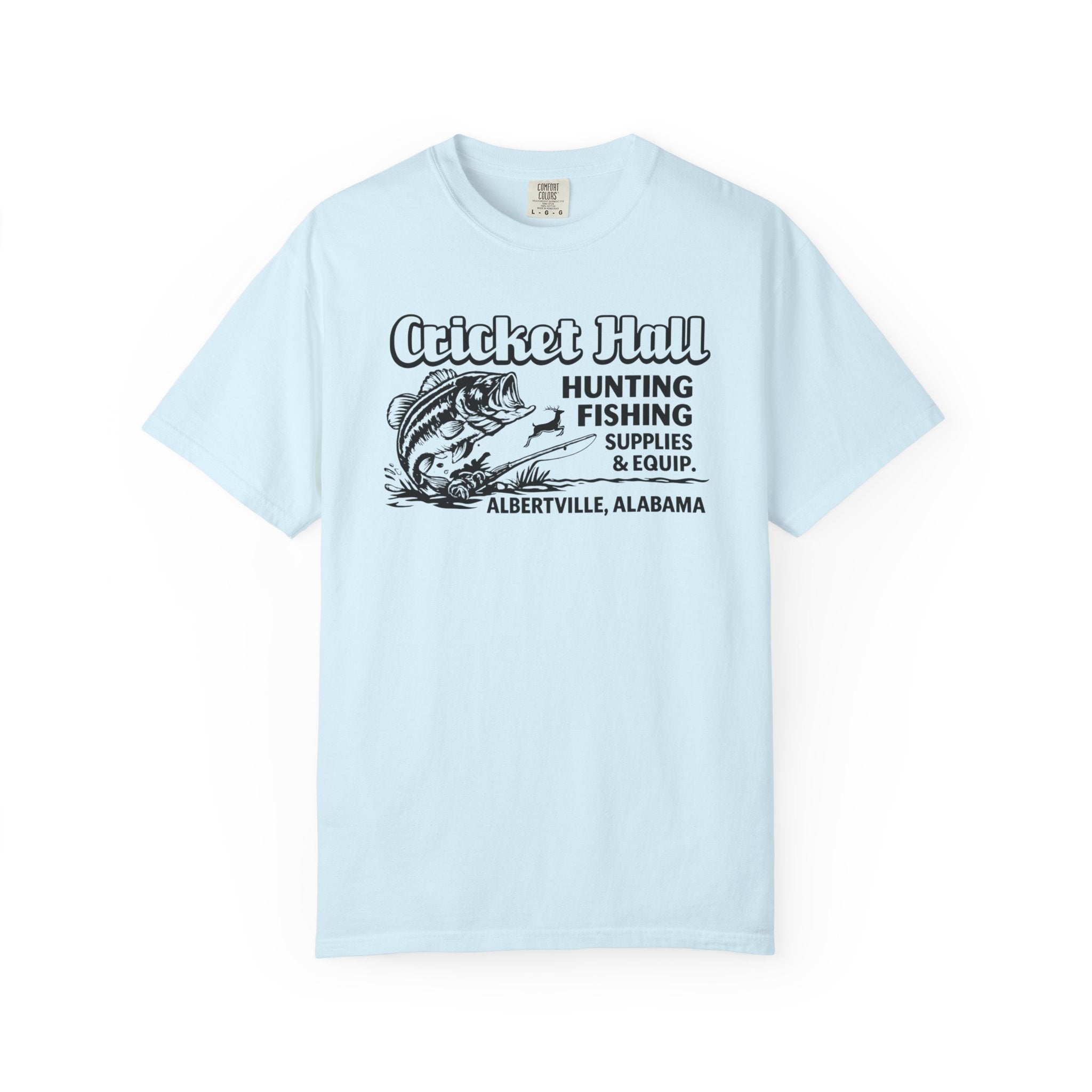 Cricket Hall Hunting & Fishing T-Shirt | Albertville, AL | Vintage Outdoor Supply