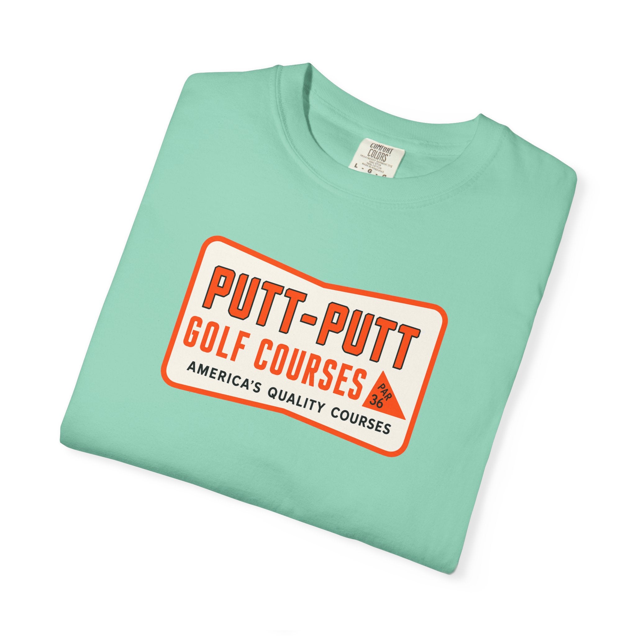 Putt-Putt Golf Courses "America's Quality Courses" Retro Badge Tee