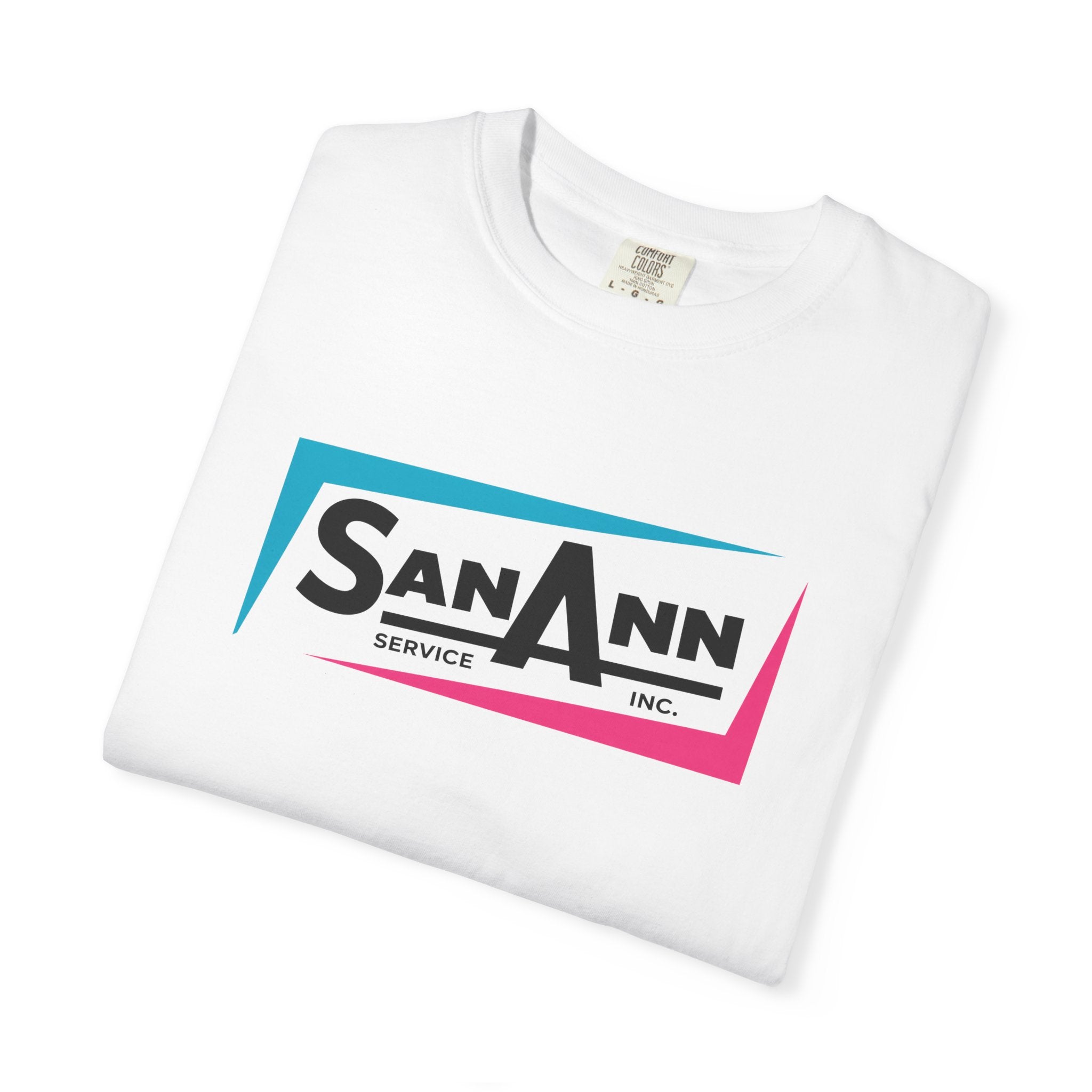 San Ann Service Inc. — Vintage Marshall County, Alabama Gas Station Tee