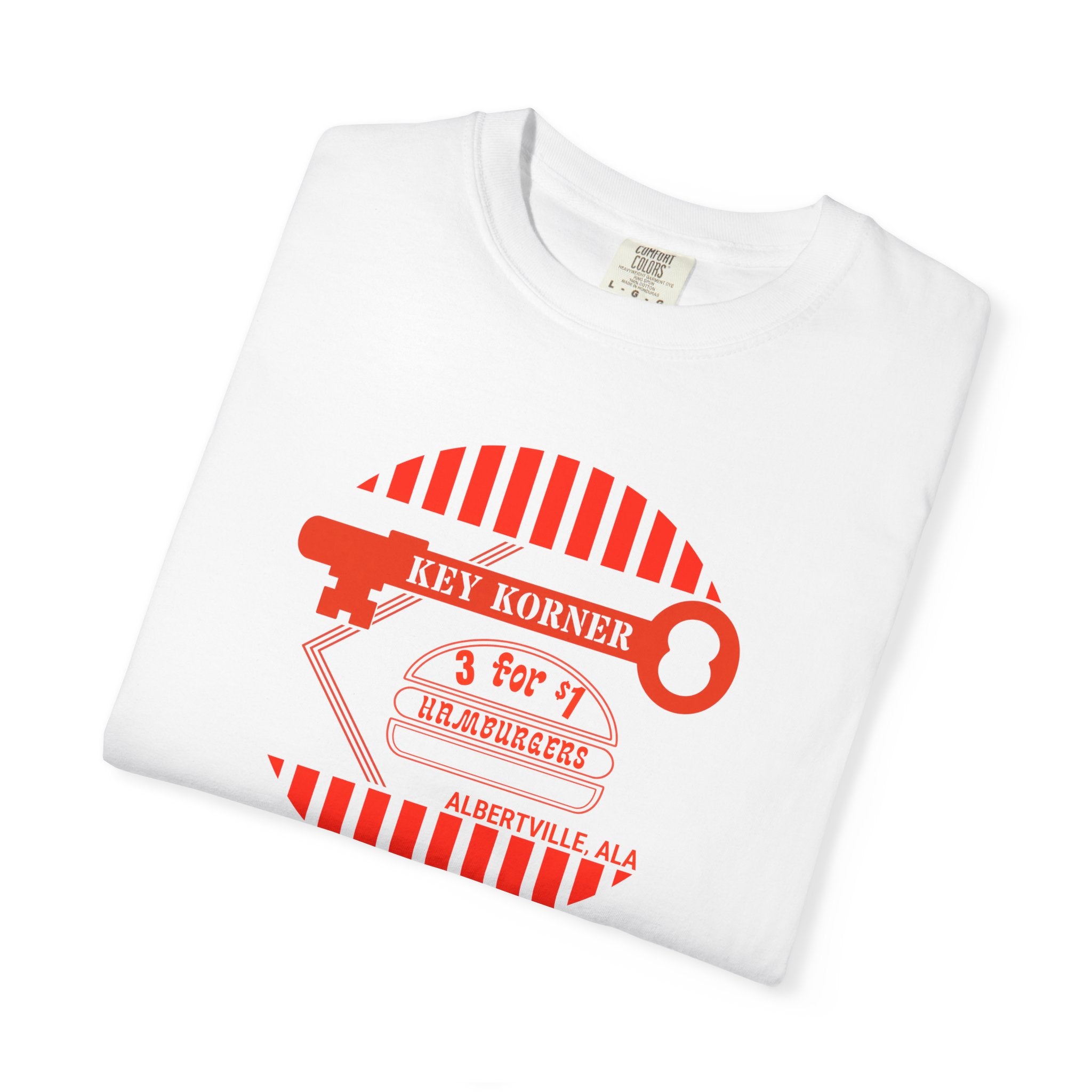 Key Korner — Albertville, Alabama Vintage Burger Joint Tee