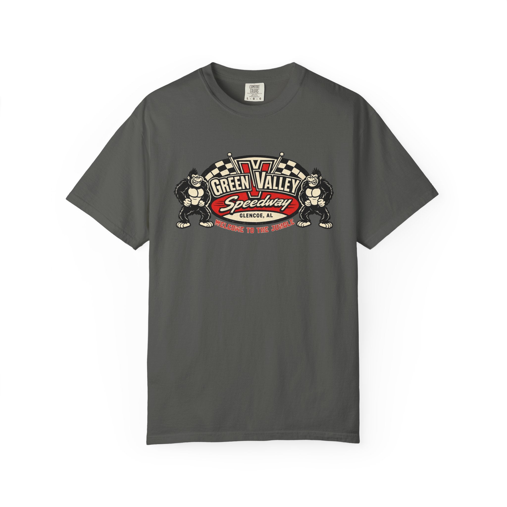 Green Valley Speedway | Welcome to the Jungle Glencoe, AL | Vintage Style T-Shirt