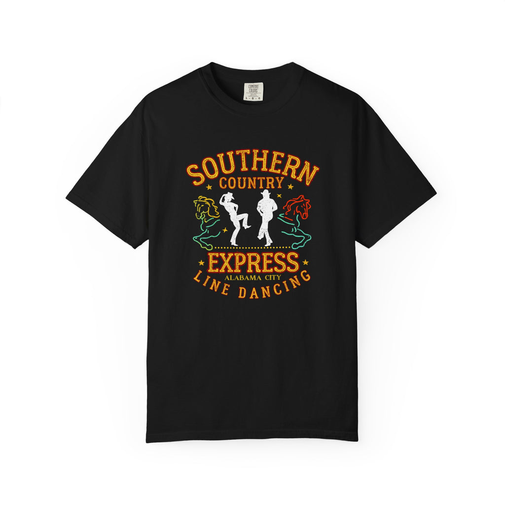 Southern Country Express Line Dancing Club — Alabama City Vintage 90s Country Tee