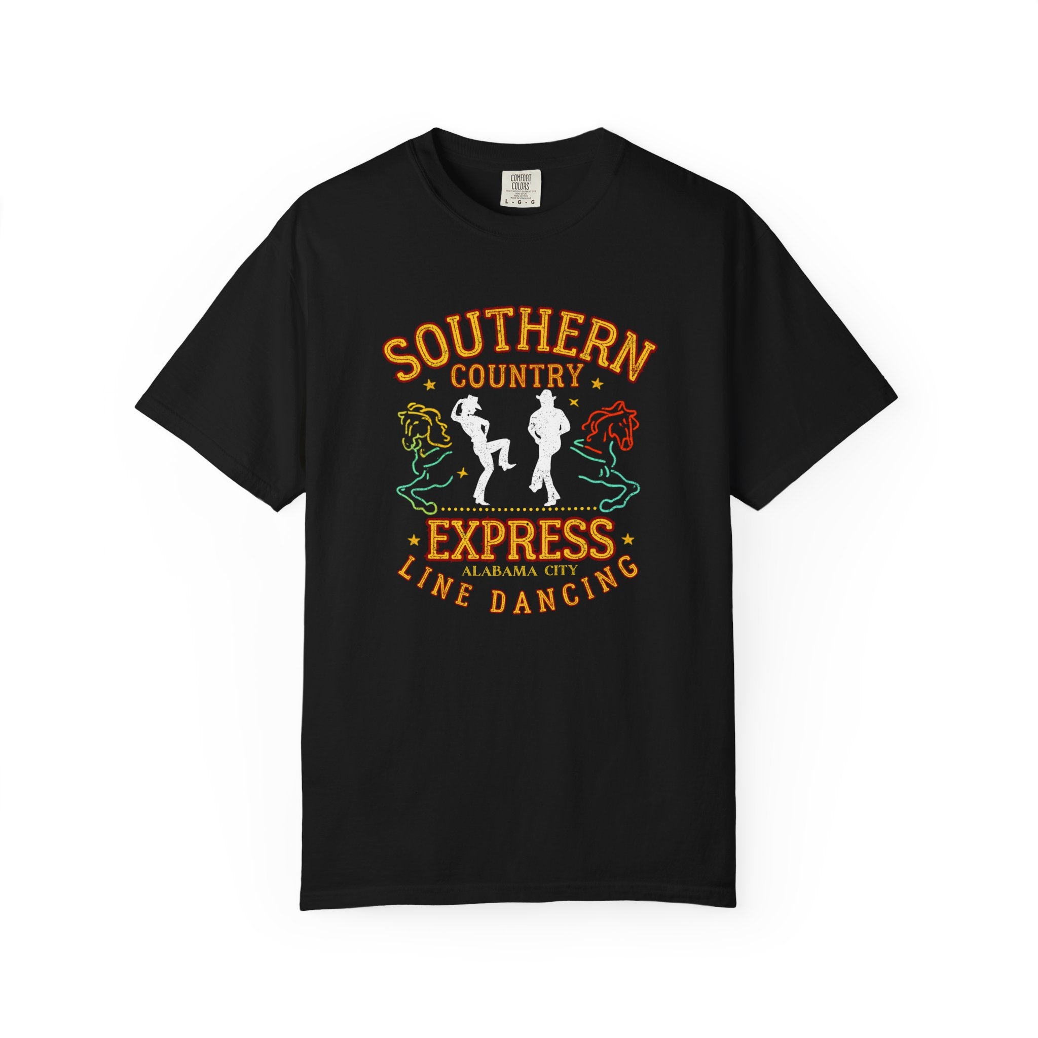 Southern Country Express Line Dancing Club — Alabama City Vintage 90s Country Tee
