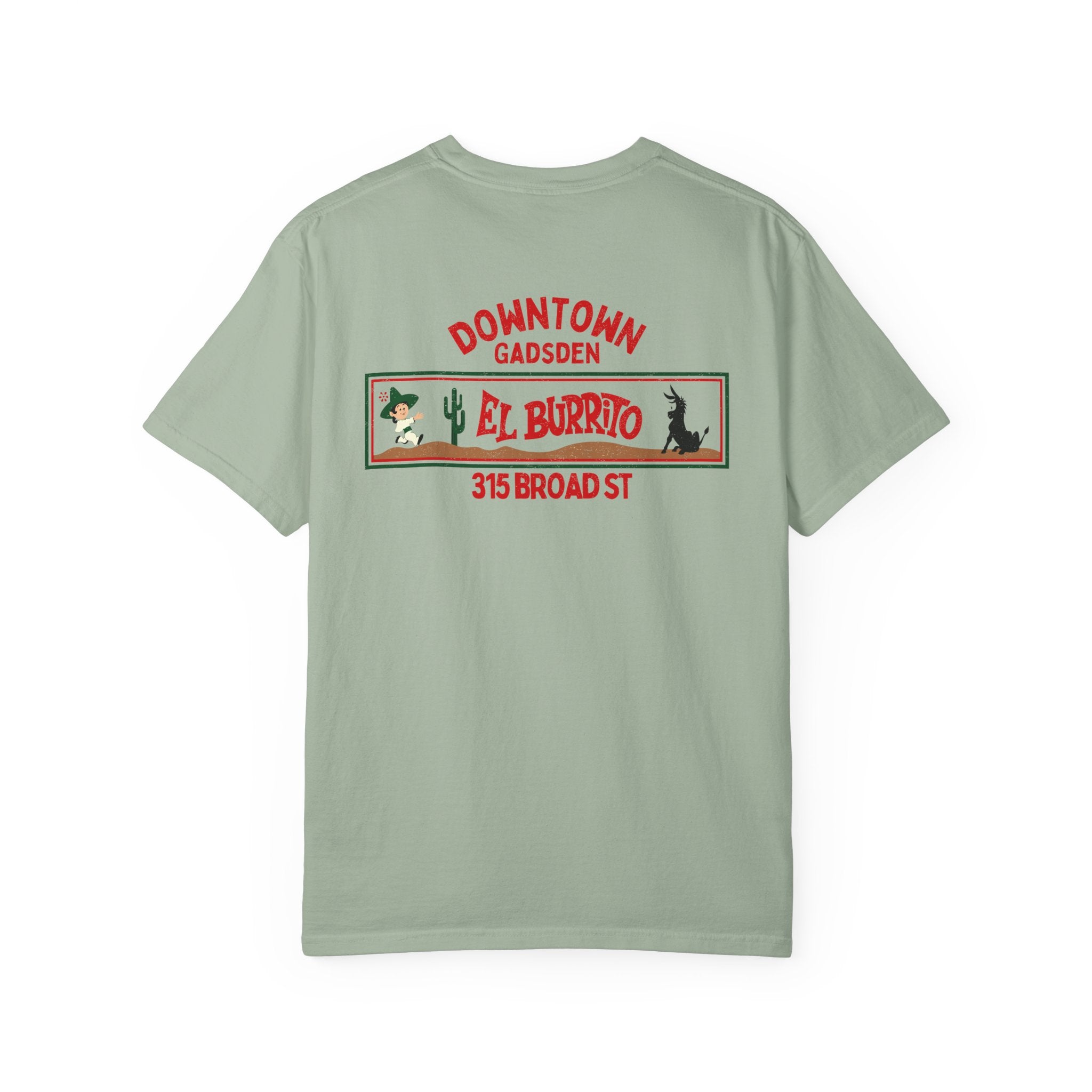 El Burrito Gadsden, AL Unisex Garment-Dyed T-shirt