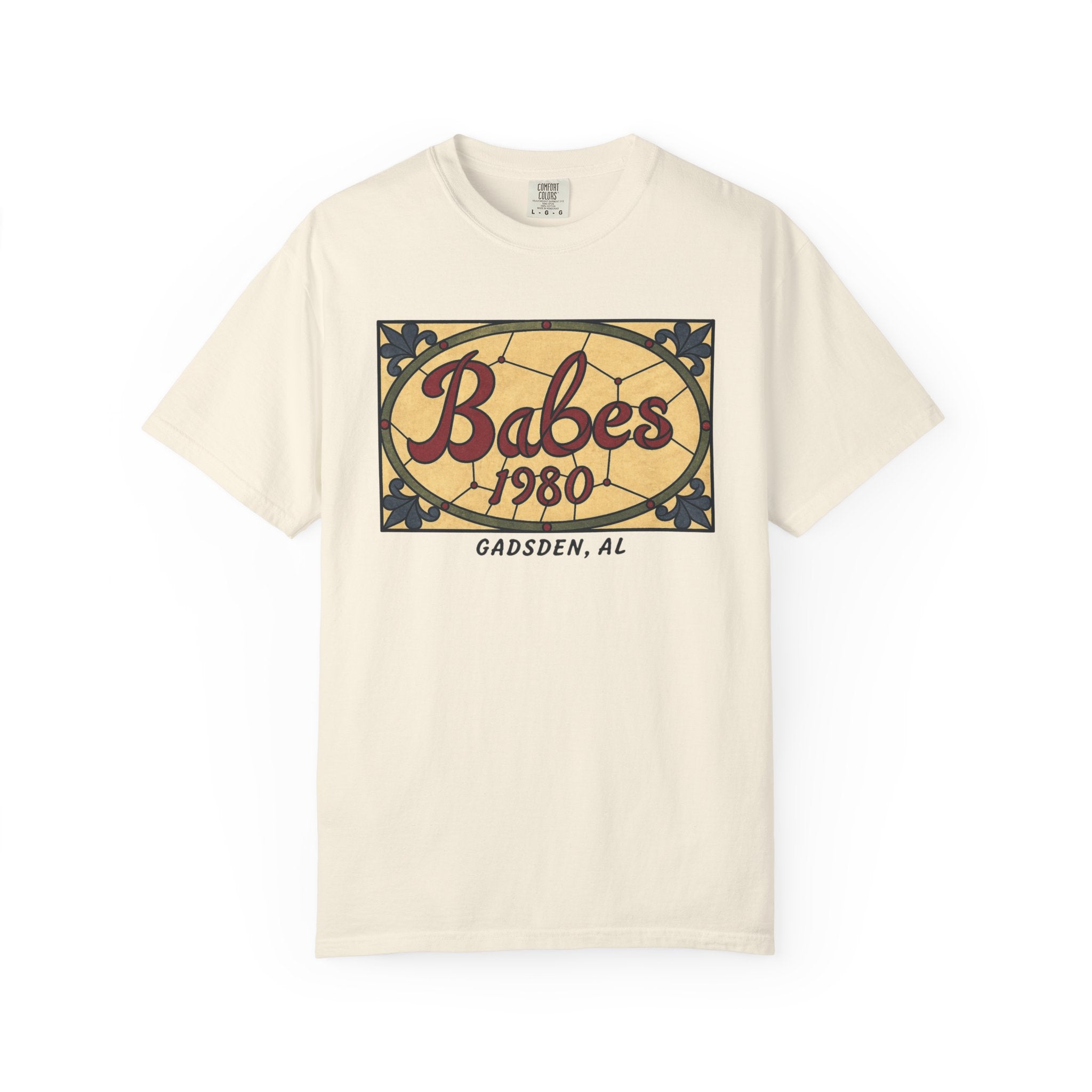 T-Shirt — Babes 1980 Gadsden, AL Vintage Sign Graphic