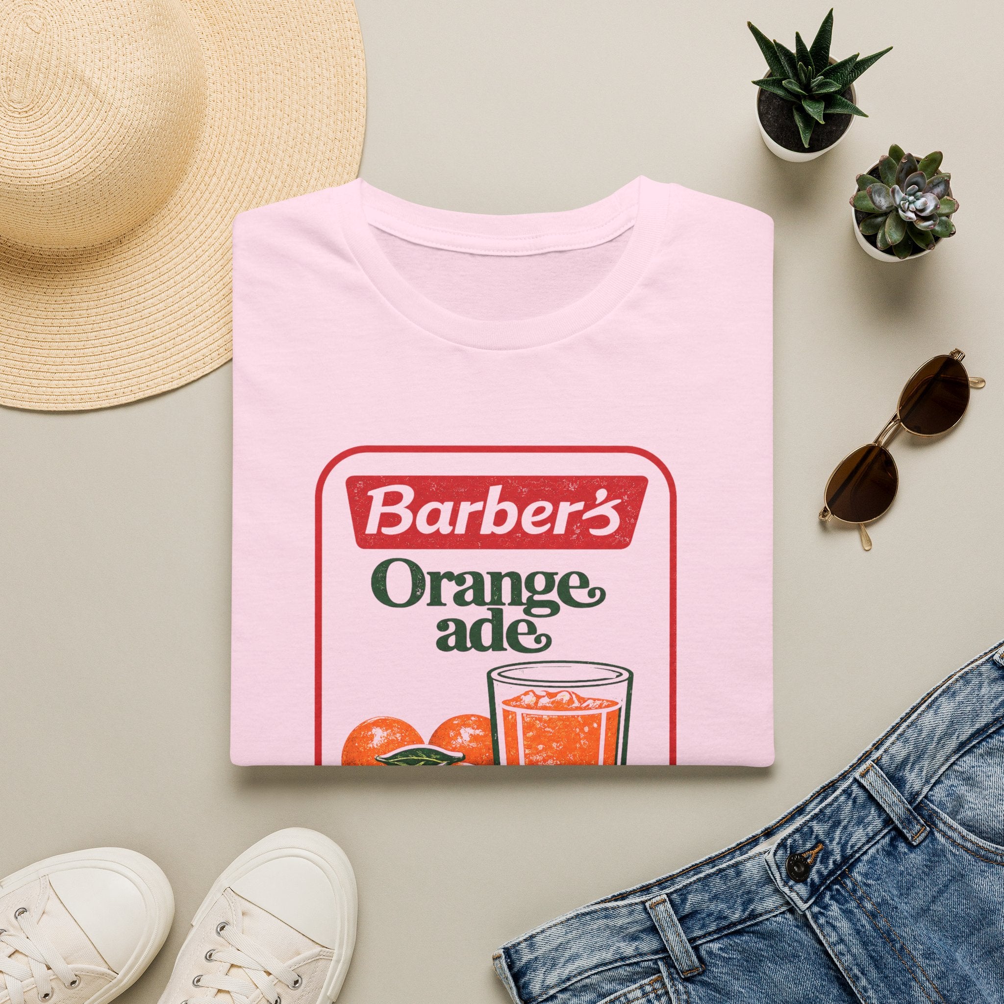 Barber’s Orange Ade Retro Style T-Shirt