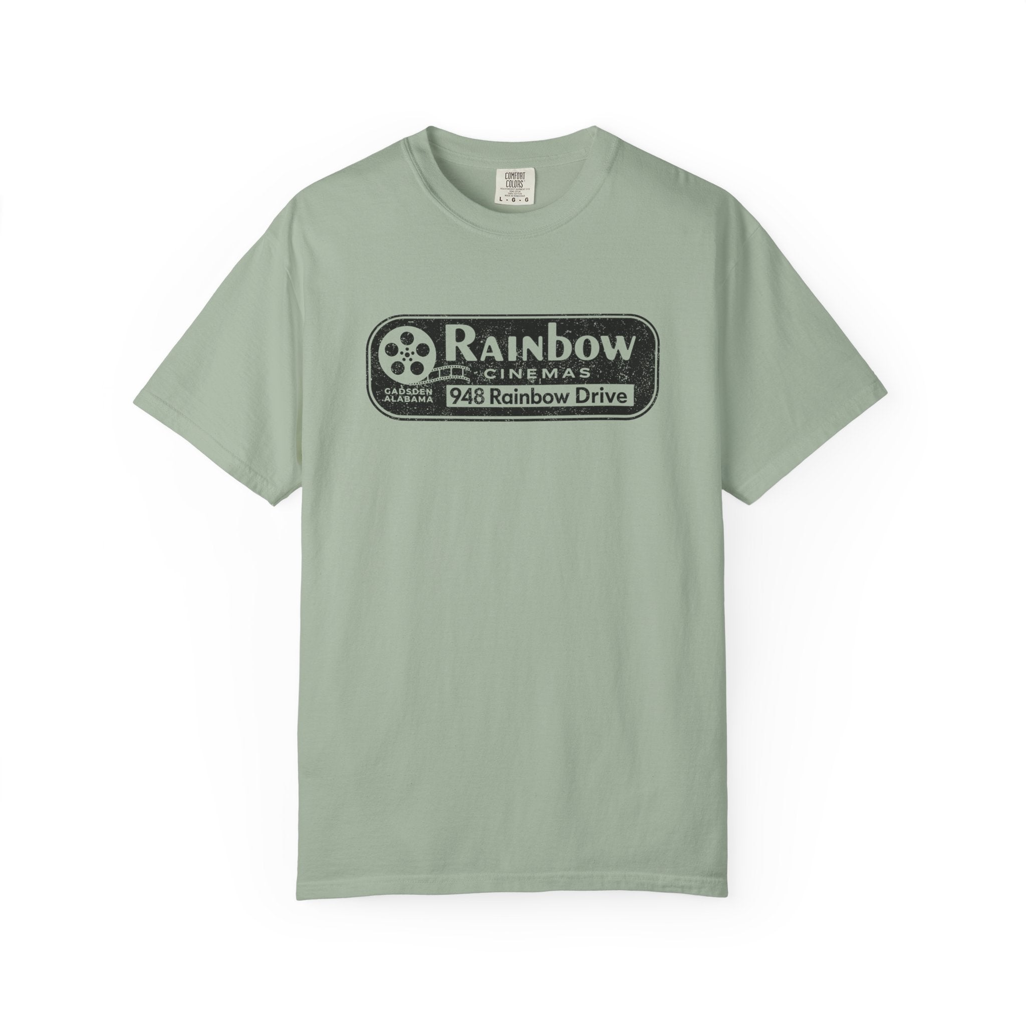Rainbow Cinemas Vintage Logo T-Shirt  Gadsden, AL