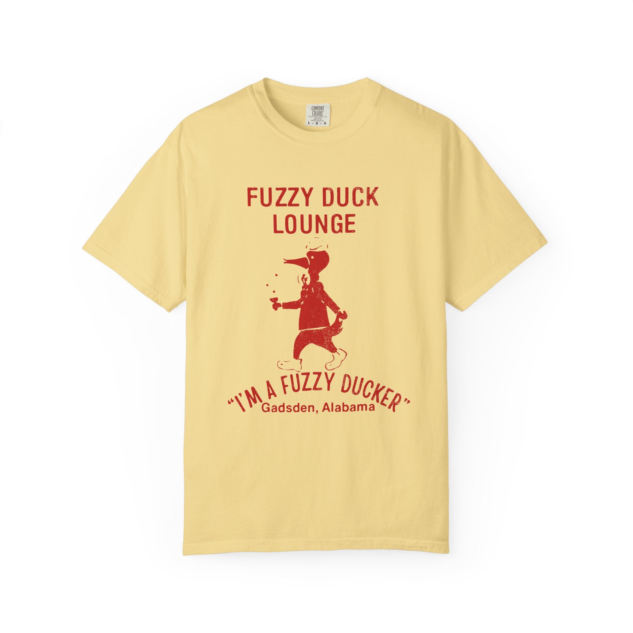 Fuzzy Duck Lounge — "I'm a Fuzzy Ducker" — Vintage Tee