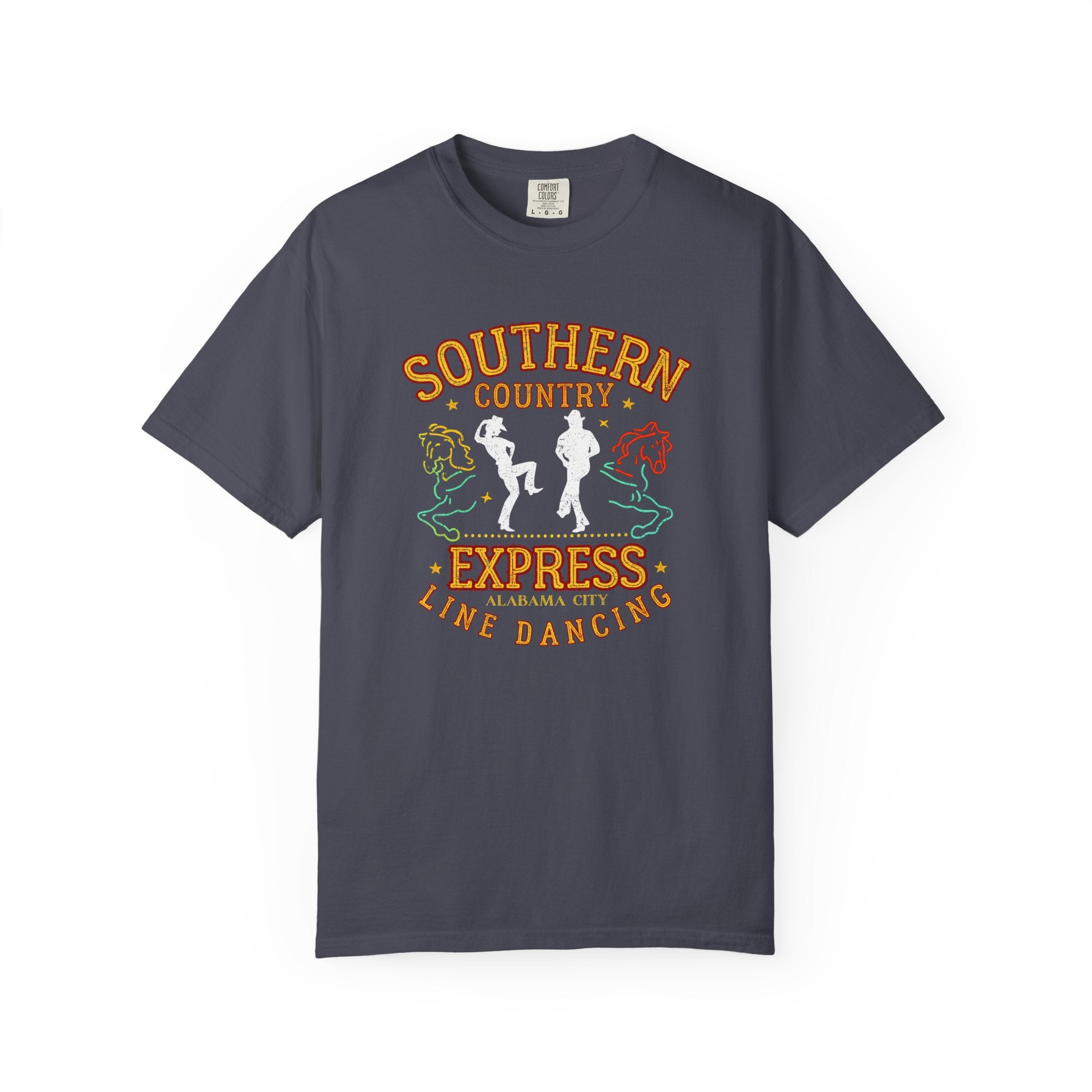 Southern Country Express Line Dancing Club — Alabama City Vintage 90s Country Tee
