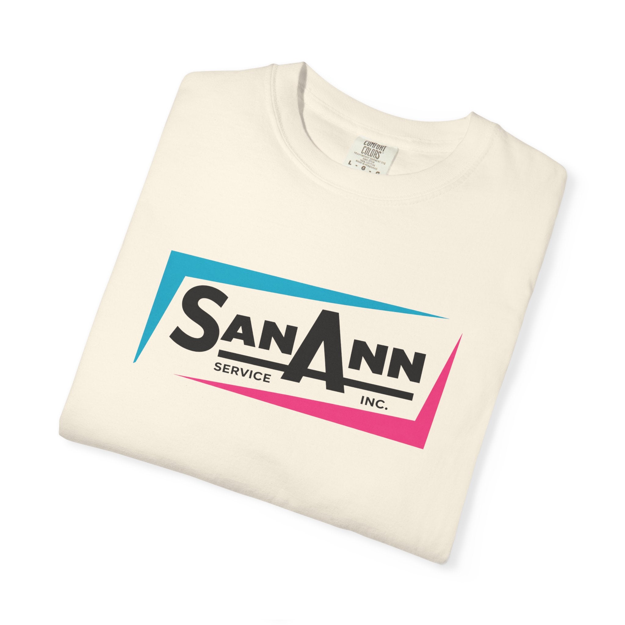 San Ann Service Inc. — Vintage Marshall County, Alabama Gas Station Tee
