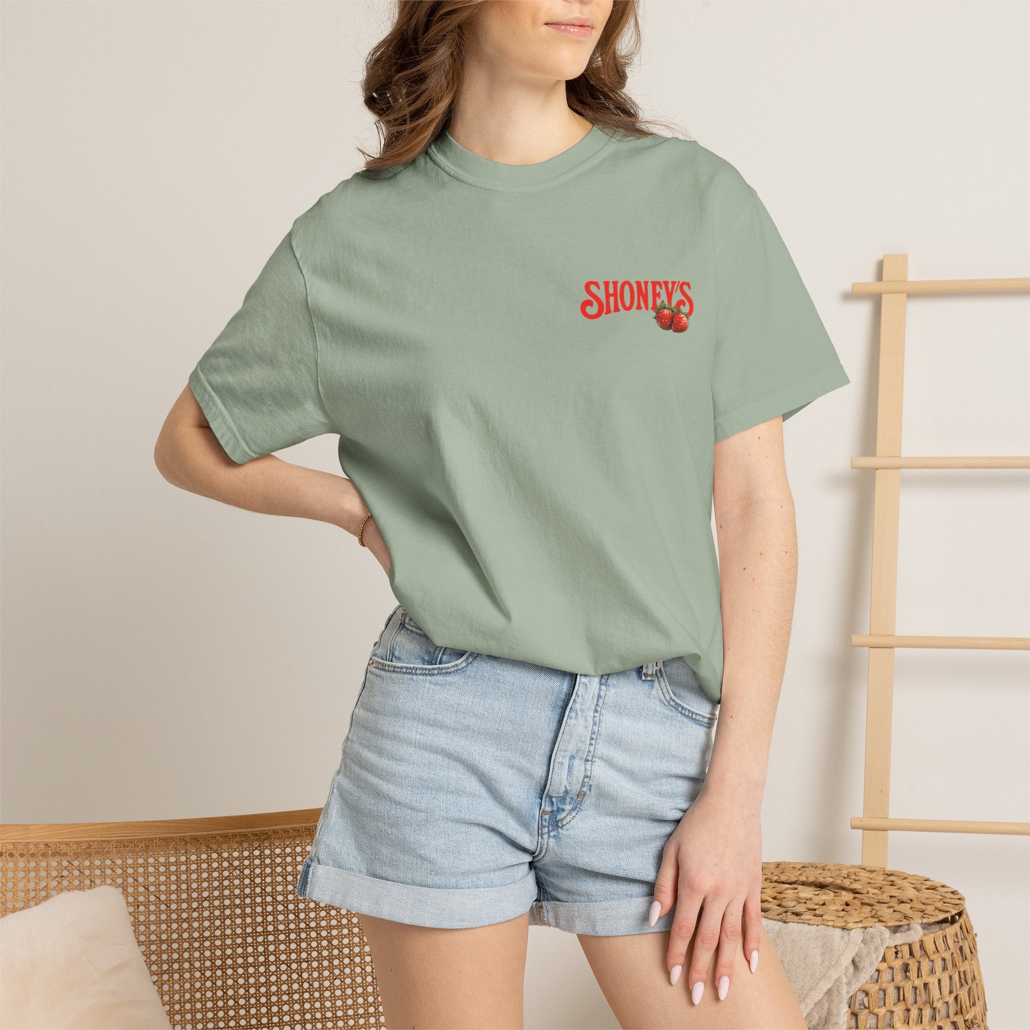 Shoney’s Strawberry Pie Tee Short - Love at First Bite