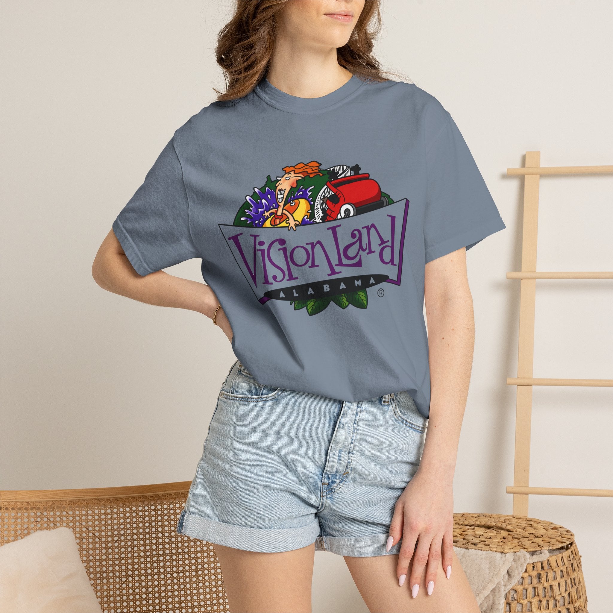 Visionland Alabama Theme Park T-Shirt – 90s Birmingham Amusement Park Tee