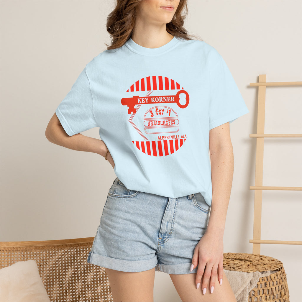 Key Korner — Albertville, Alabama Vintage Burger Joint Tee