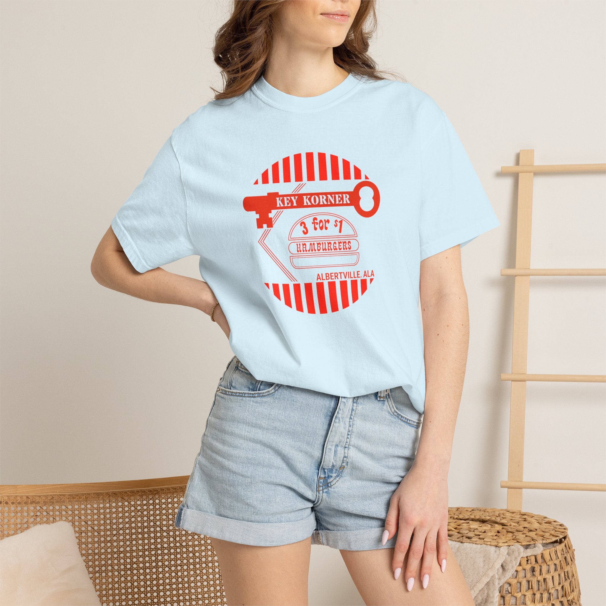 Key Korner — Albertville, Alabama Vintage Burger Joint Tee