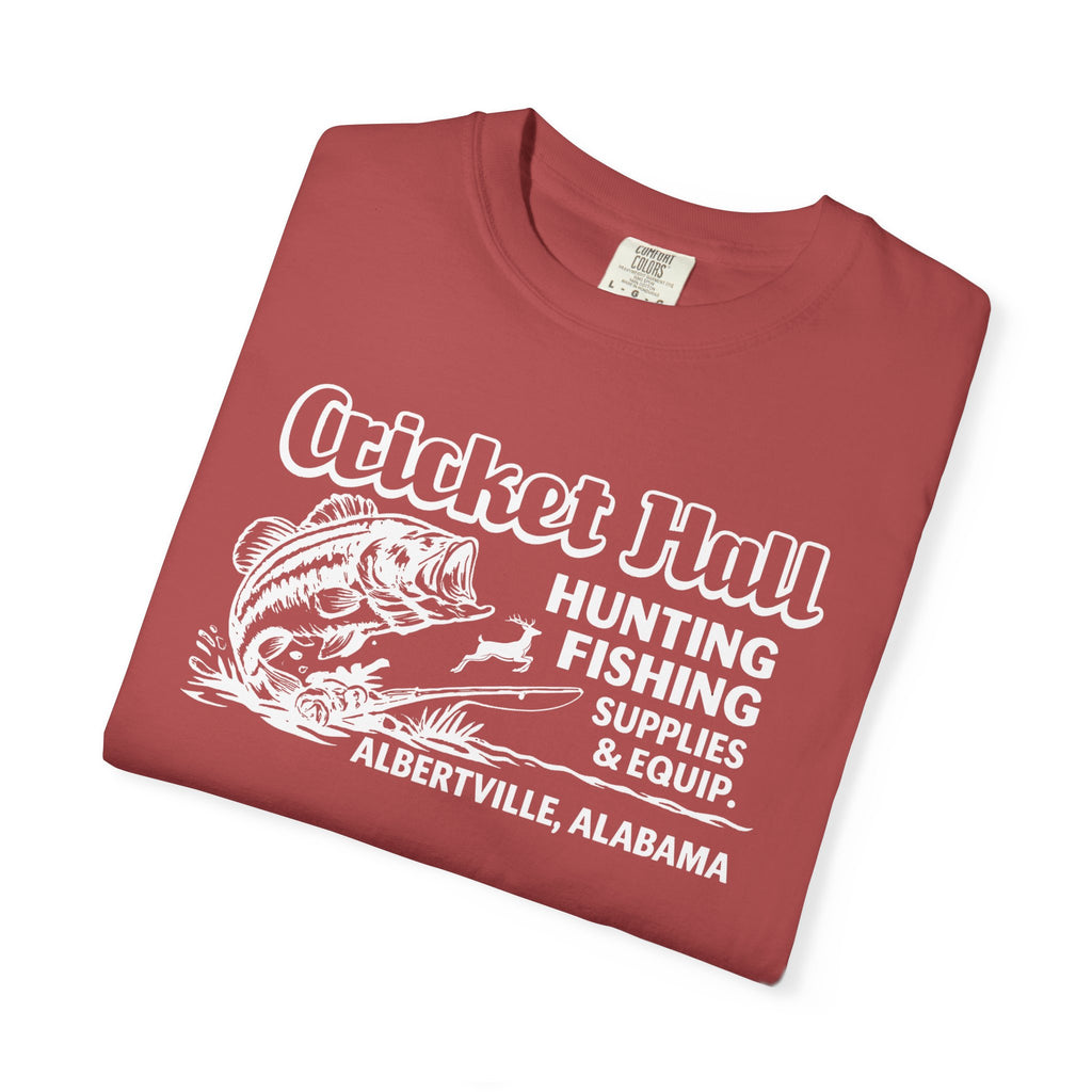 Cricket Hall Hunting & Fishing T-Shirt | Albertville, AL | Vintage Outdoor Supply