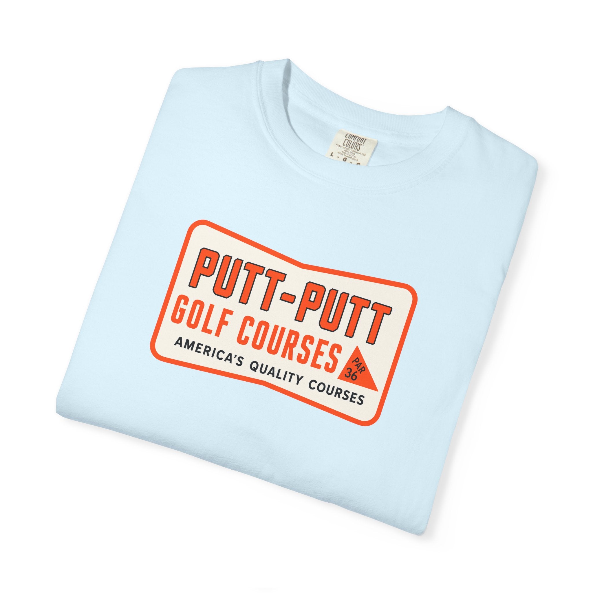 Putt-Putt Golf Courses "America's Quality Courses" Retro Badge Tee