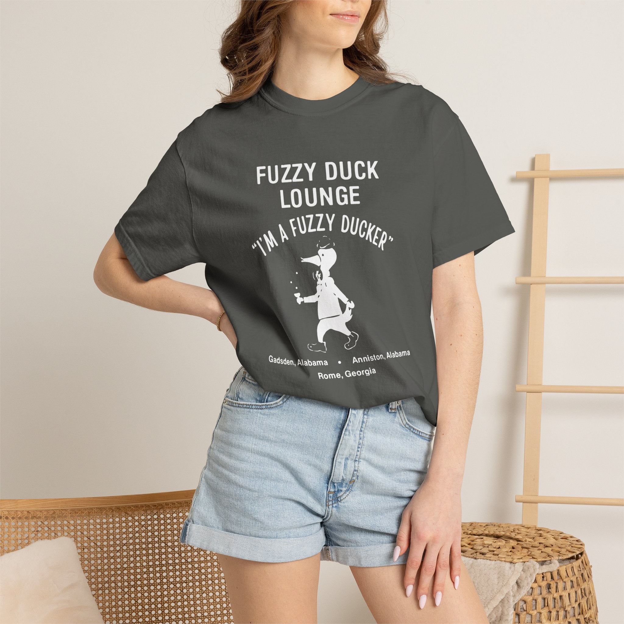 Fuzzy Duck Lounge — "I'm a Fuzzy Ducker" — Vintage Tee