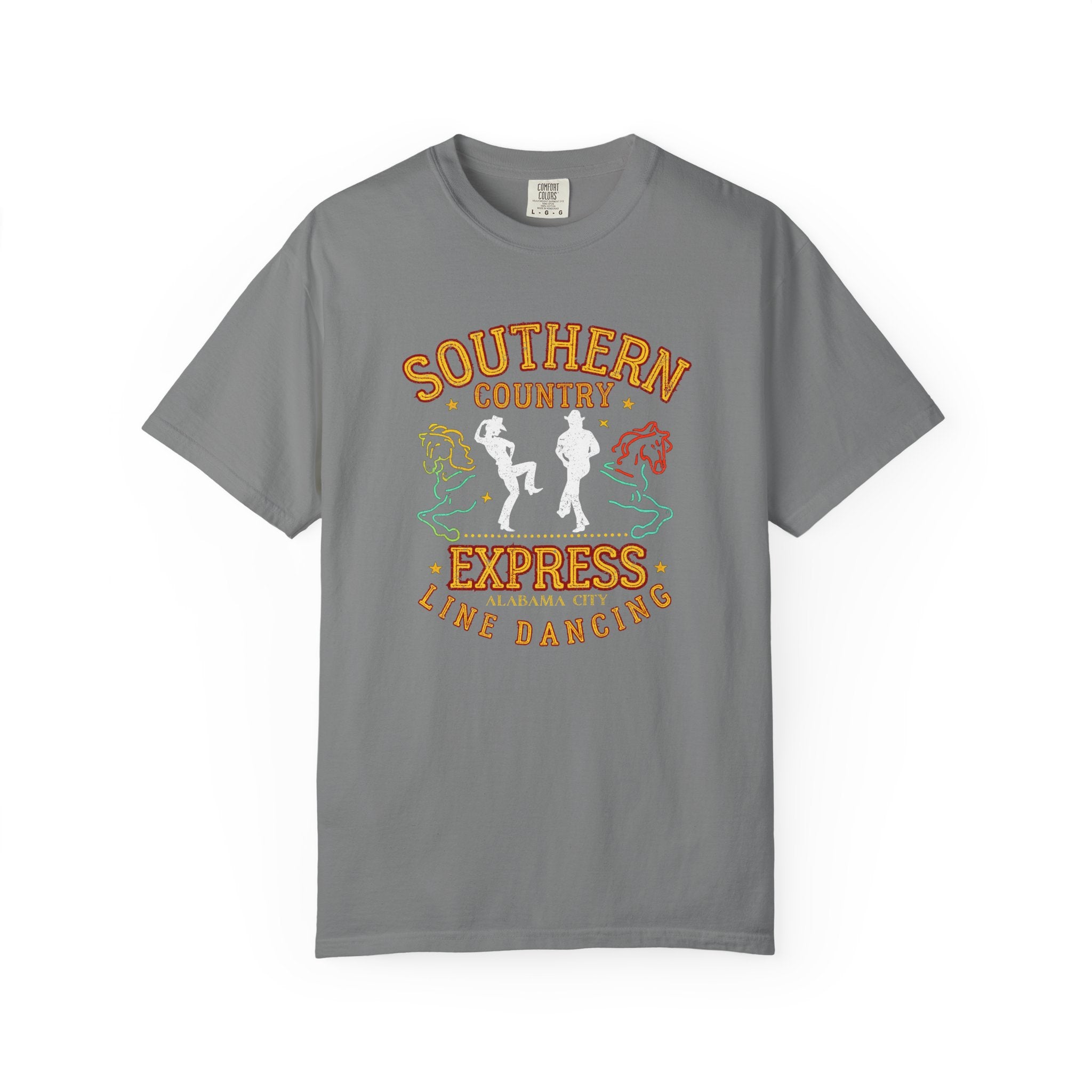 Southern Country Express Line Dancing Club — Alabama City Vintage 90s Country Tee