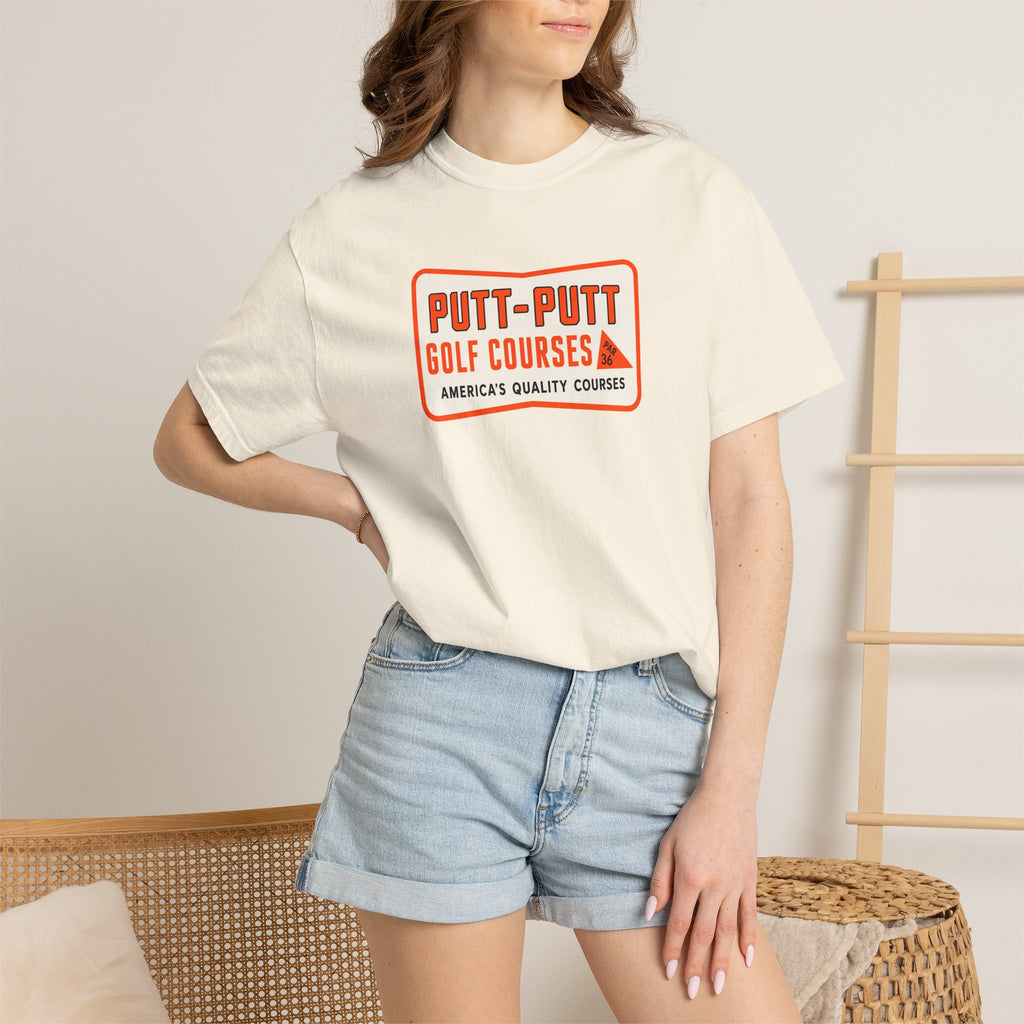 Putt-Putt Golf Courses "America's Quality Courses" Retro Badge Tee