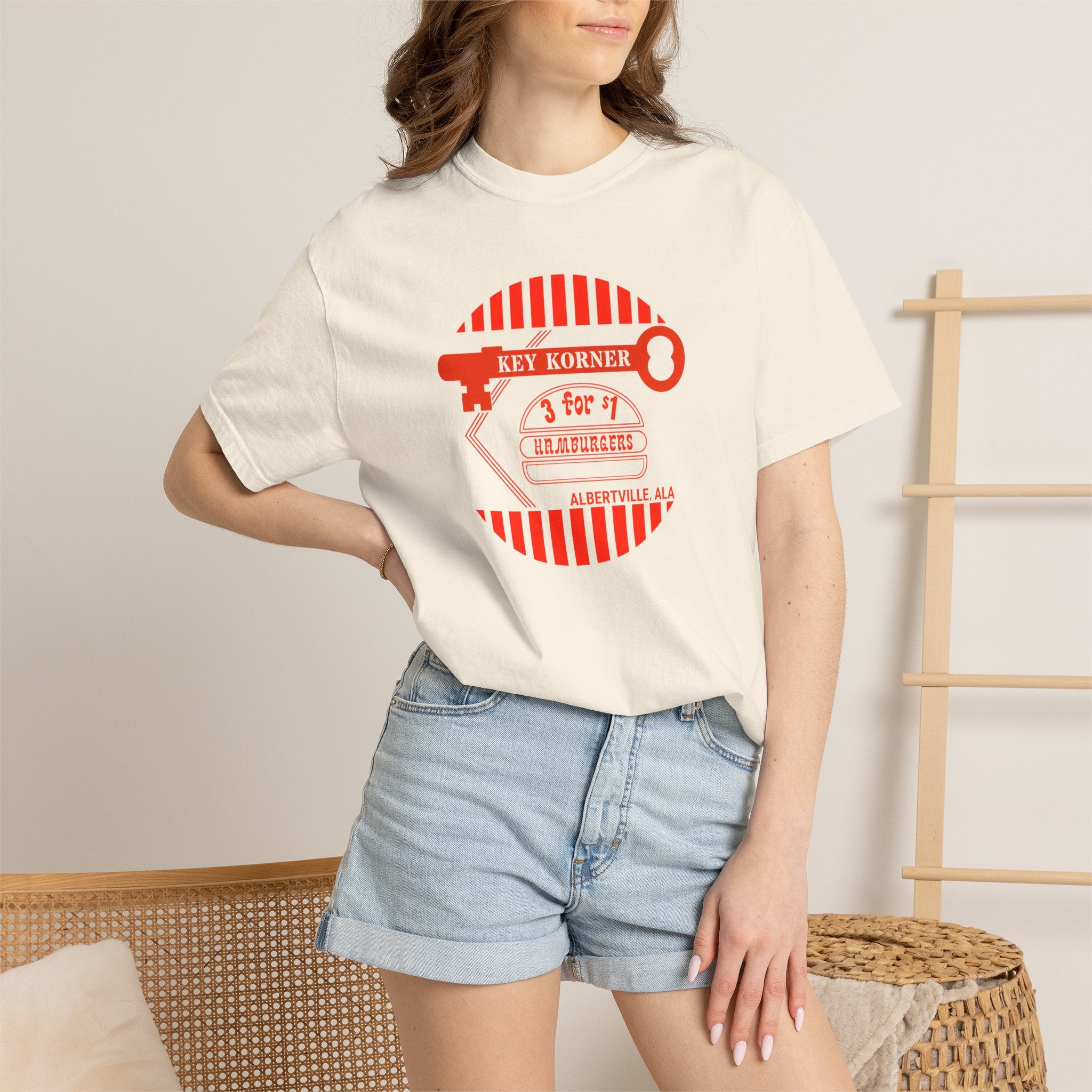 Key Korner — Albertville, Alabama Vintage Burger Joint Tee