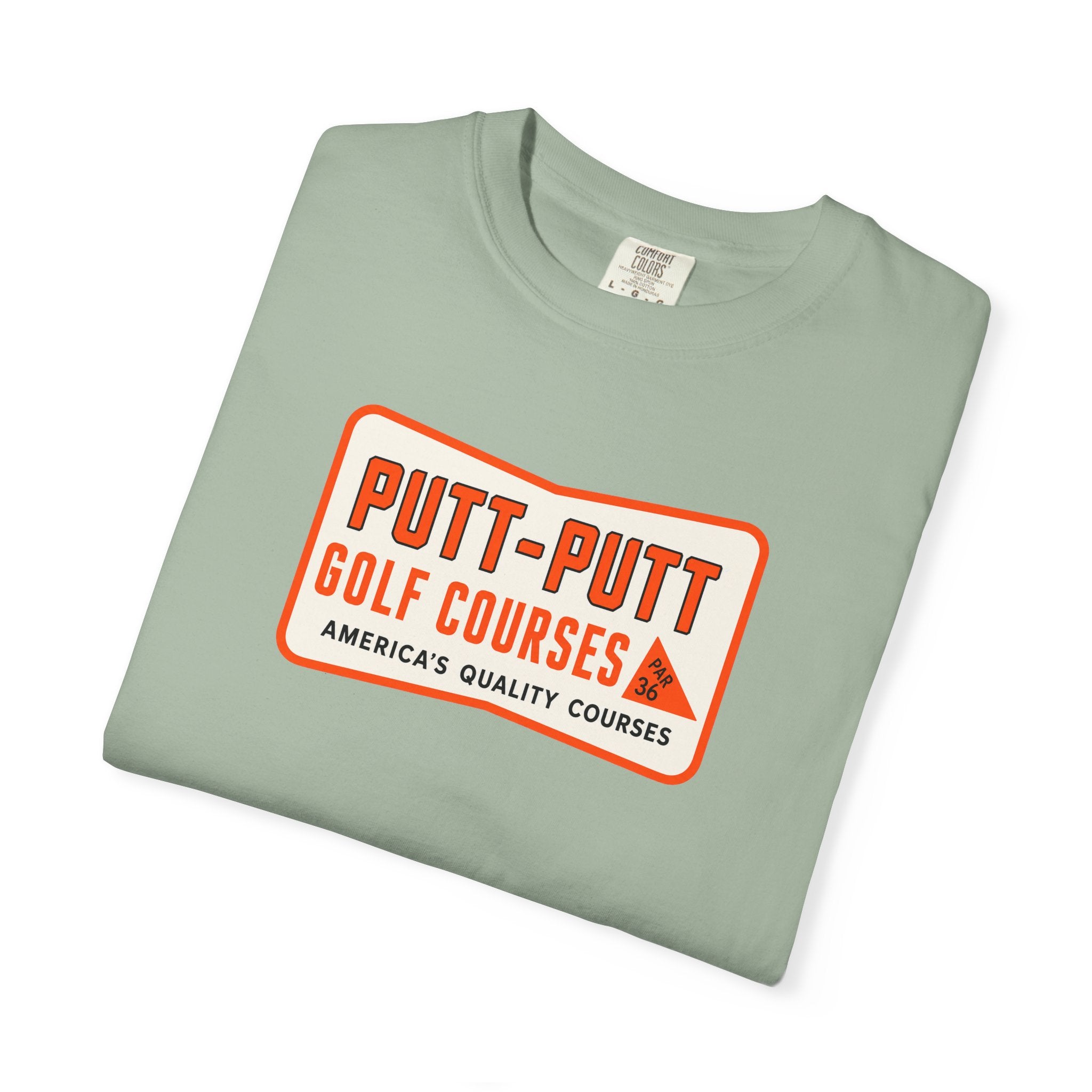 Putt-Putt Golf Courses "America's Quality Courses" Retro Badge Tee